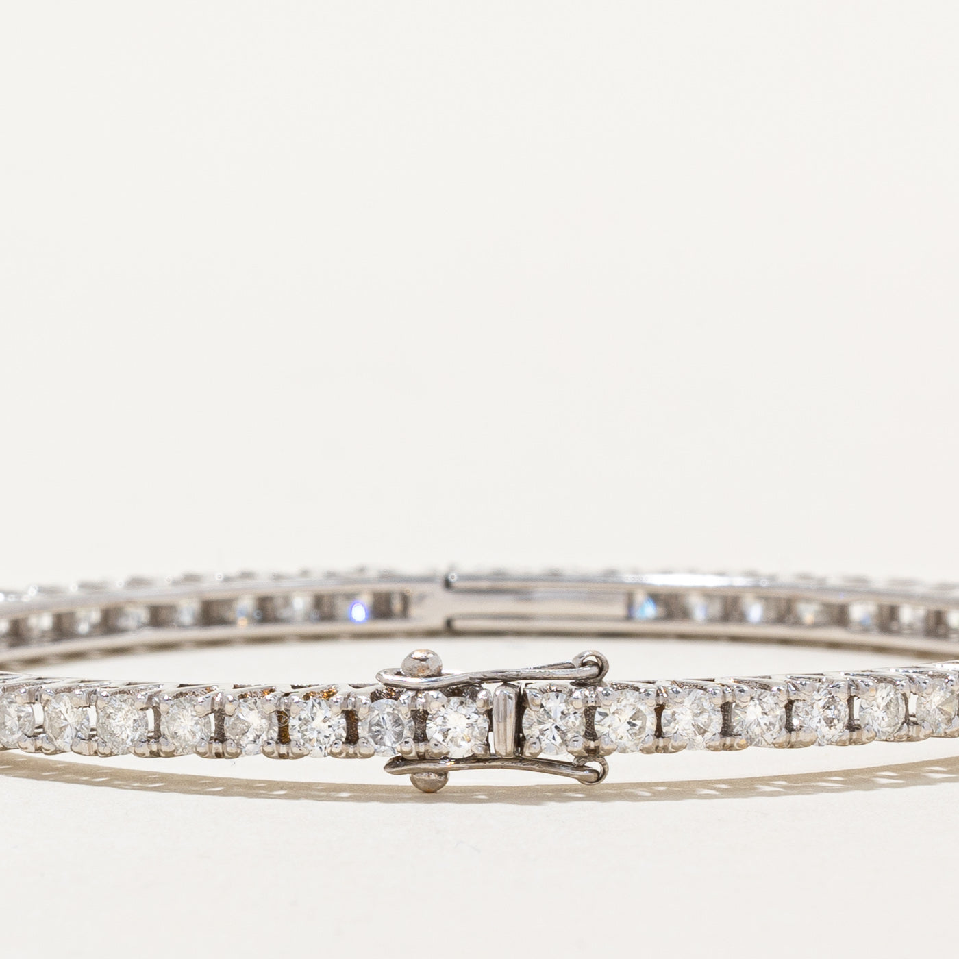 Diamond Bangle Bracelet | 5.60ctw I1/I2 G/H | 8" |
