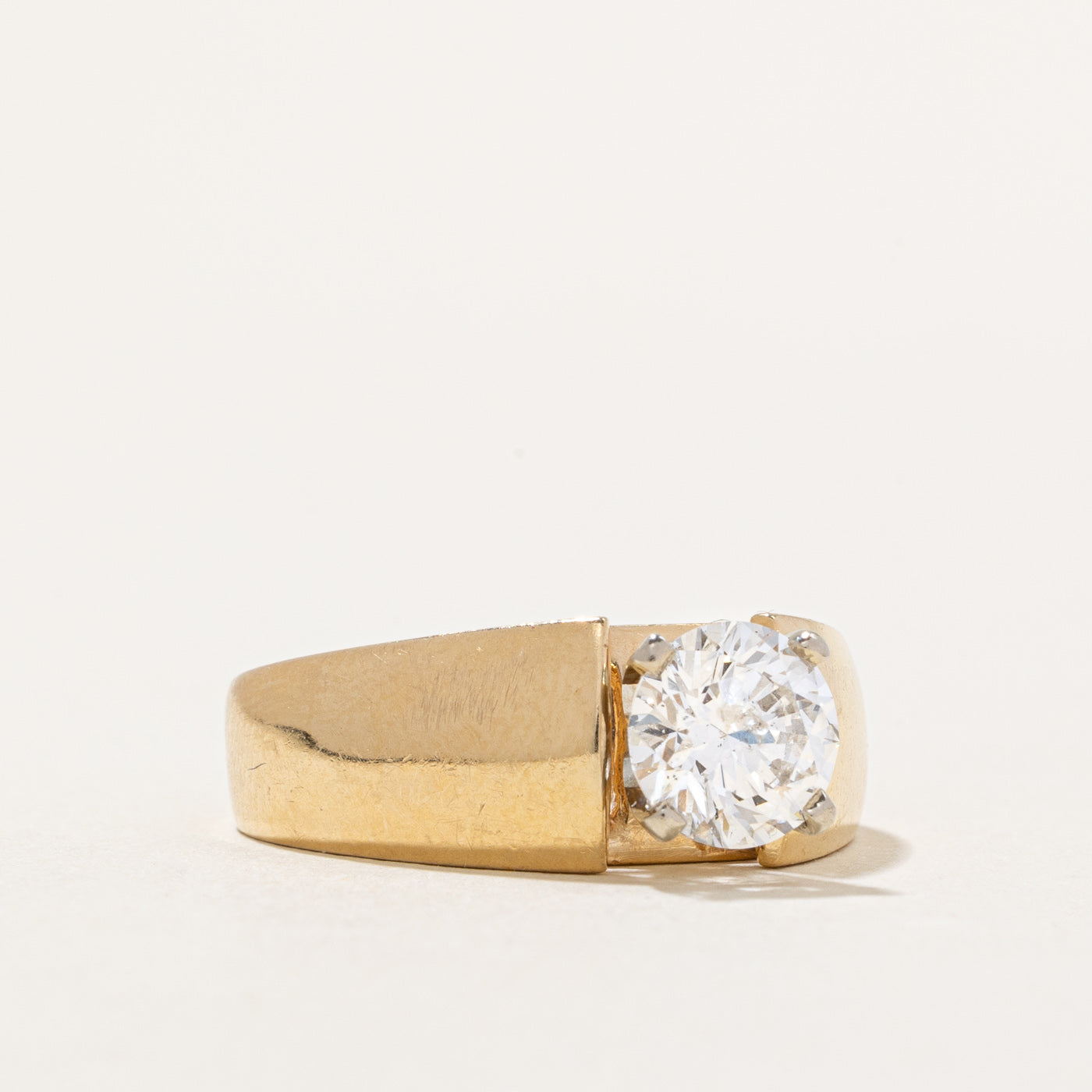 Diamond Engagement Ring | 1.54ct I1 D | SZ 8.75 |