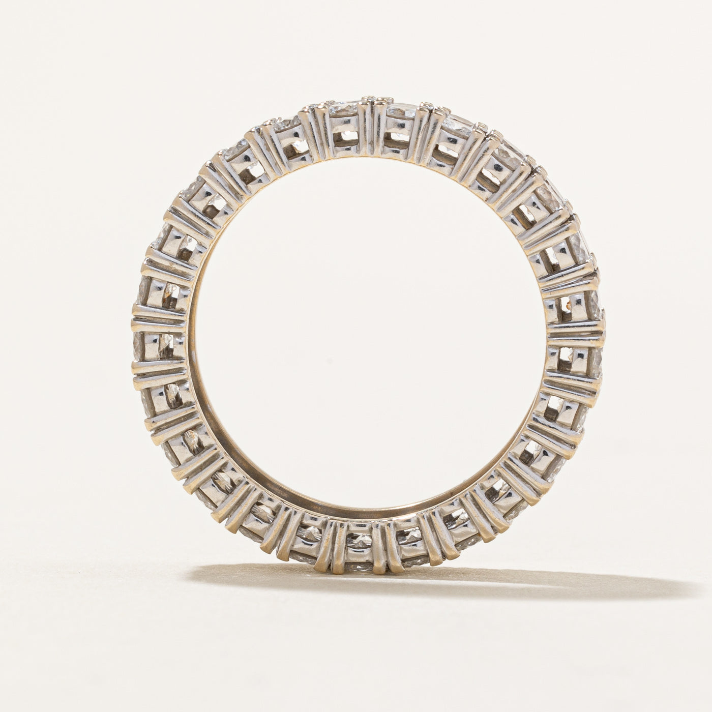 Double Row Diamond Eternity Band | 4.5ctw | SZ 10.25 |