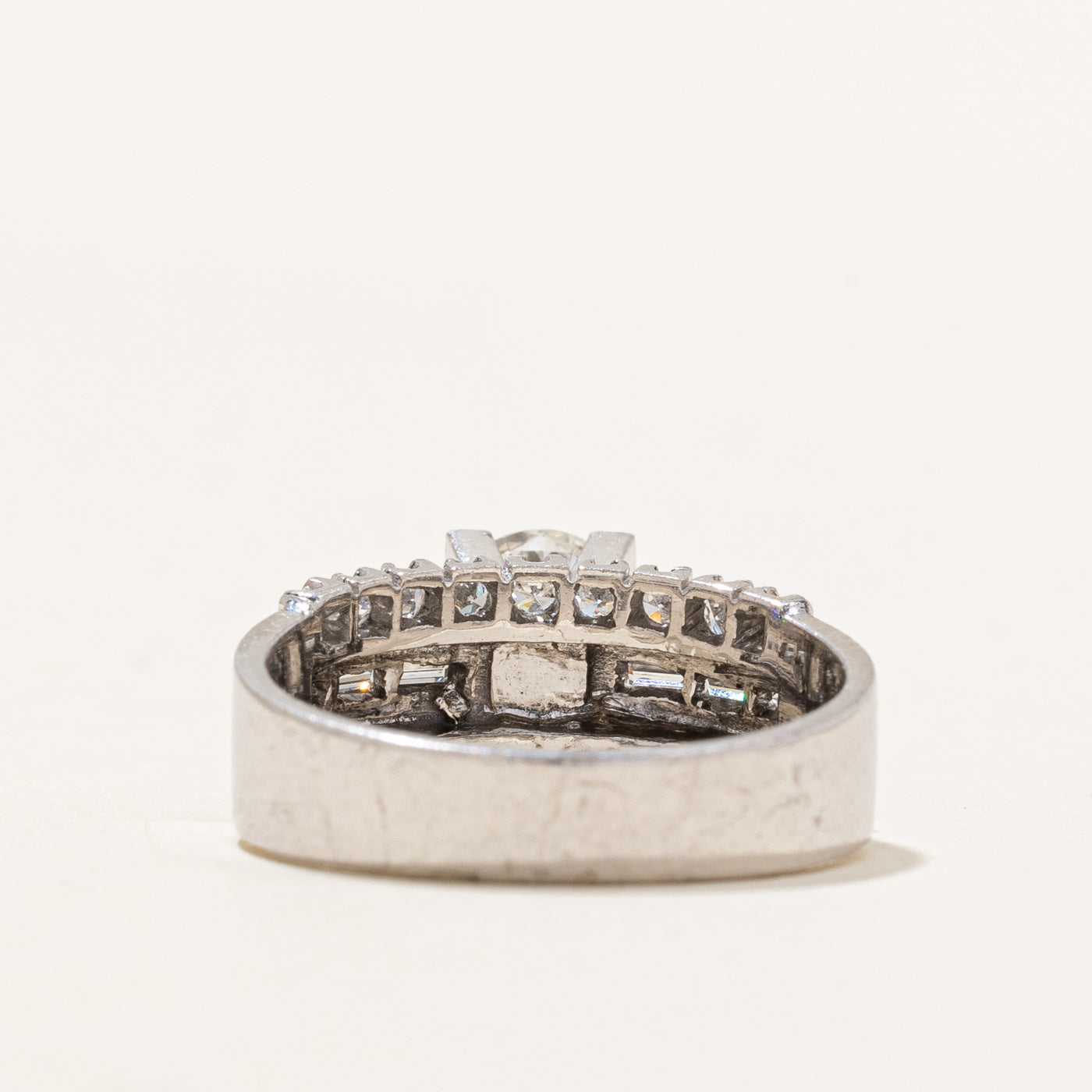 High Set Diamond Engagement Ring | 1.24ctw VS1 G | SZ 7 |