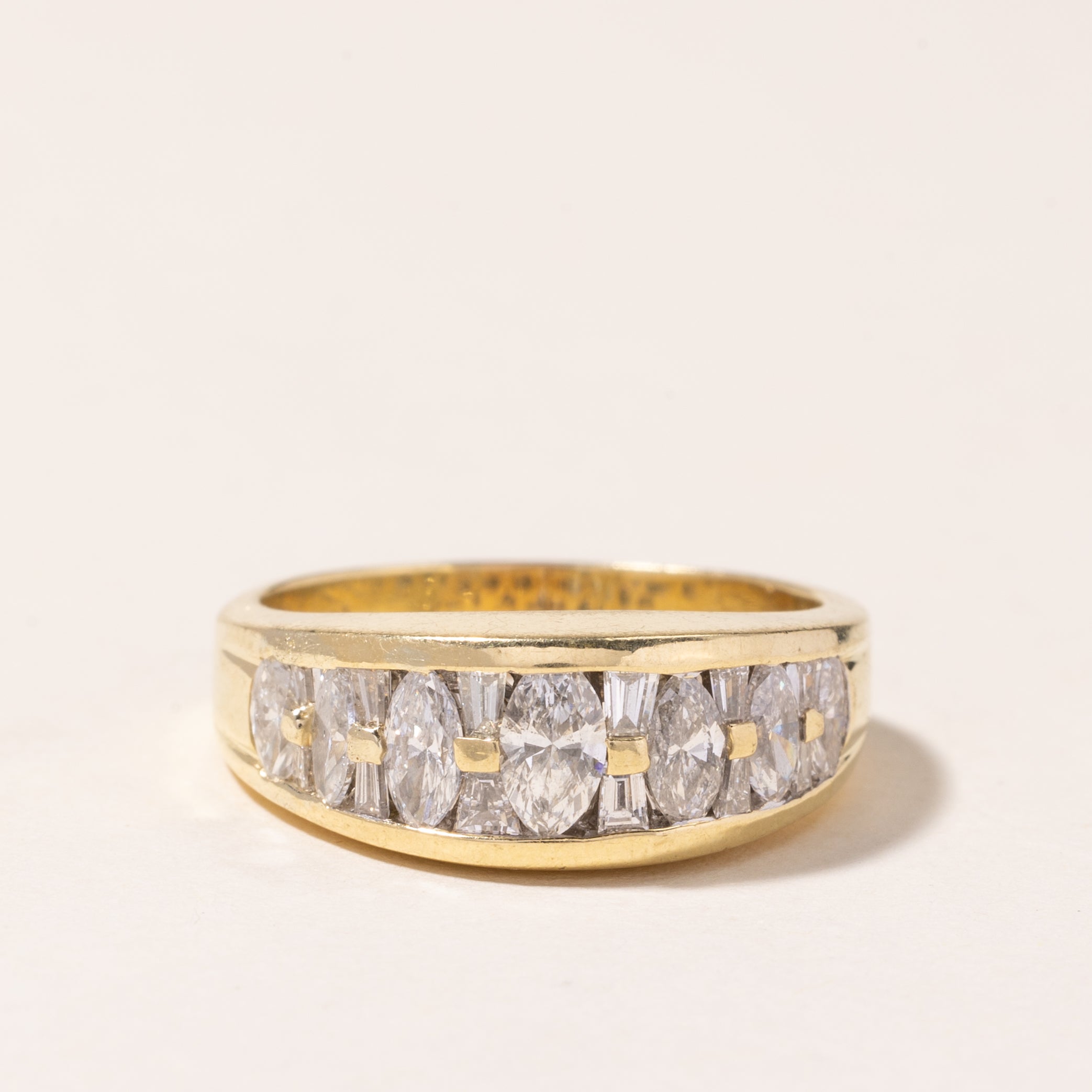 18K Yellow Gold Diamond Ring | 2.00ctw | SZ 9 |