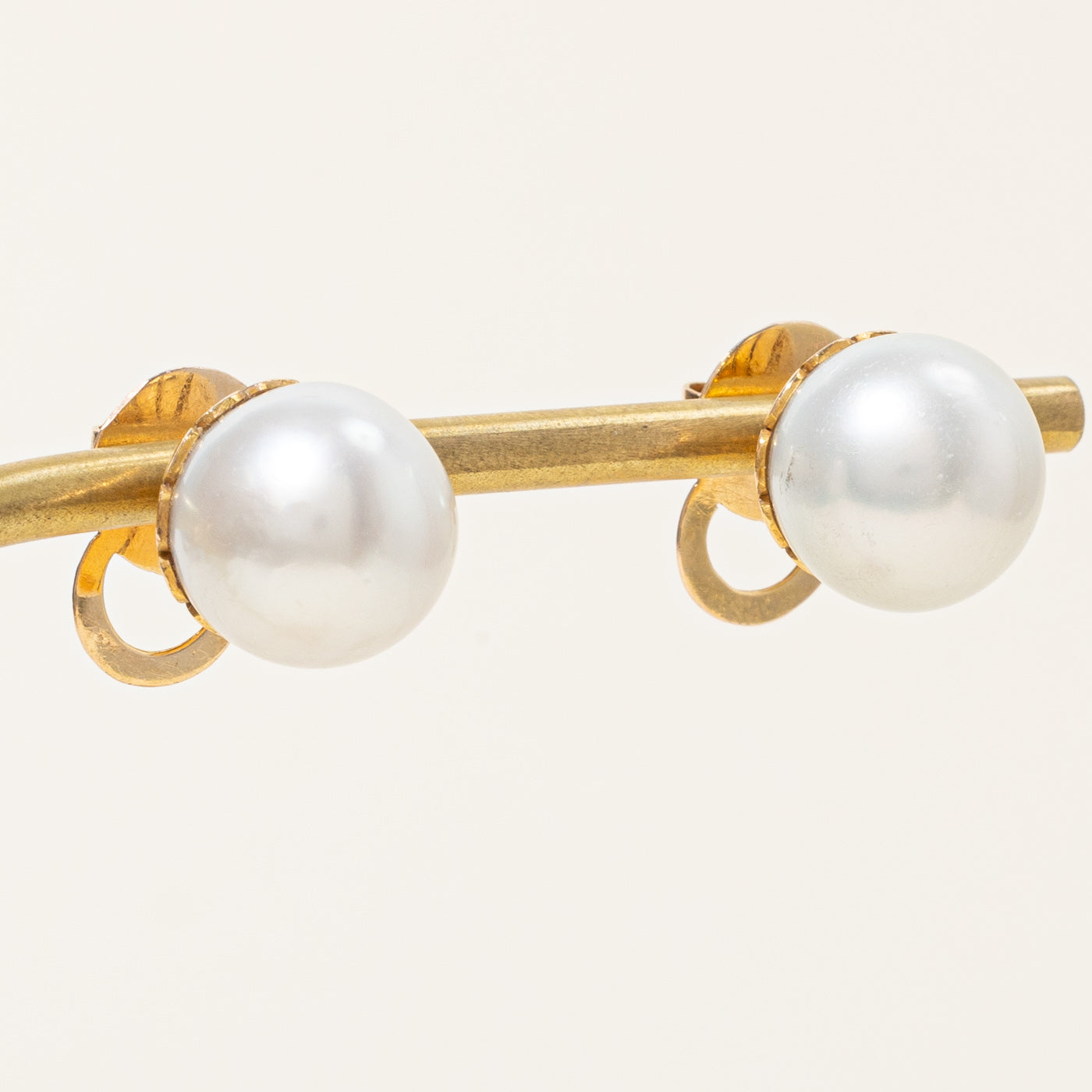 Pearl Stud Earrings
