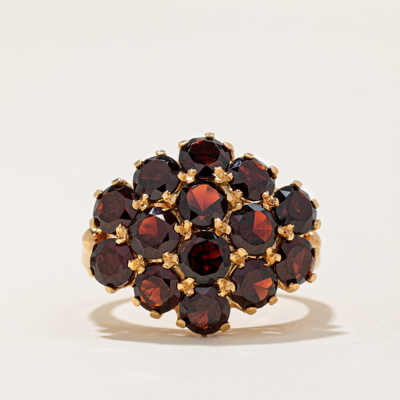Garnet Cocktail Ring | 4.20ctw | SZ 7 |