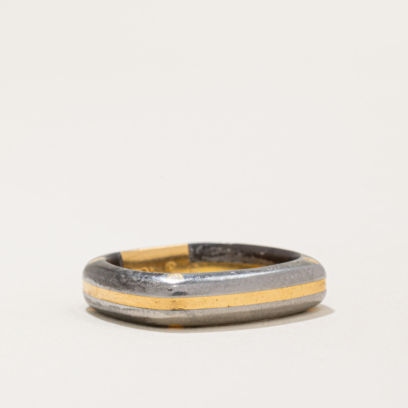 'Brinkhaus' Mixed Metal Ring | SZ 8 |