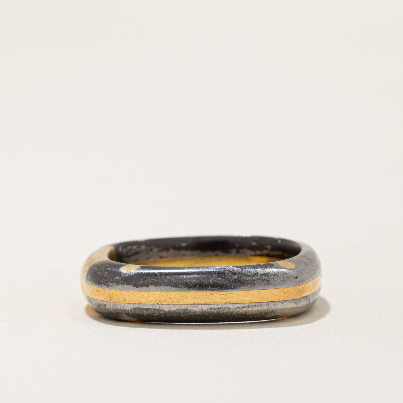 'Brinkhaus' Mixed Metal Ring | SZ 8 |