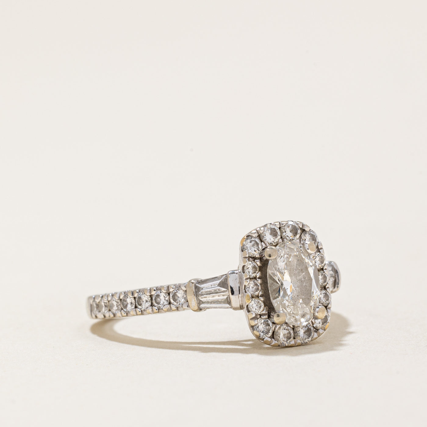 Diamond Engagement Ring | 1.07ctw SI1 F | SZ 5 |