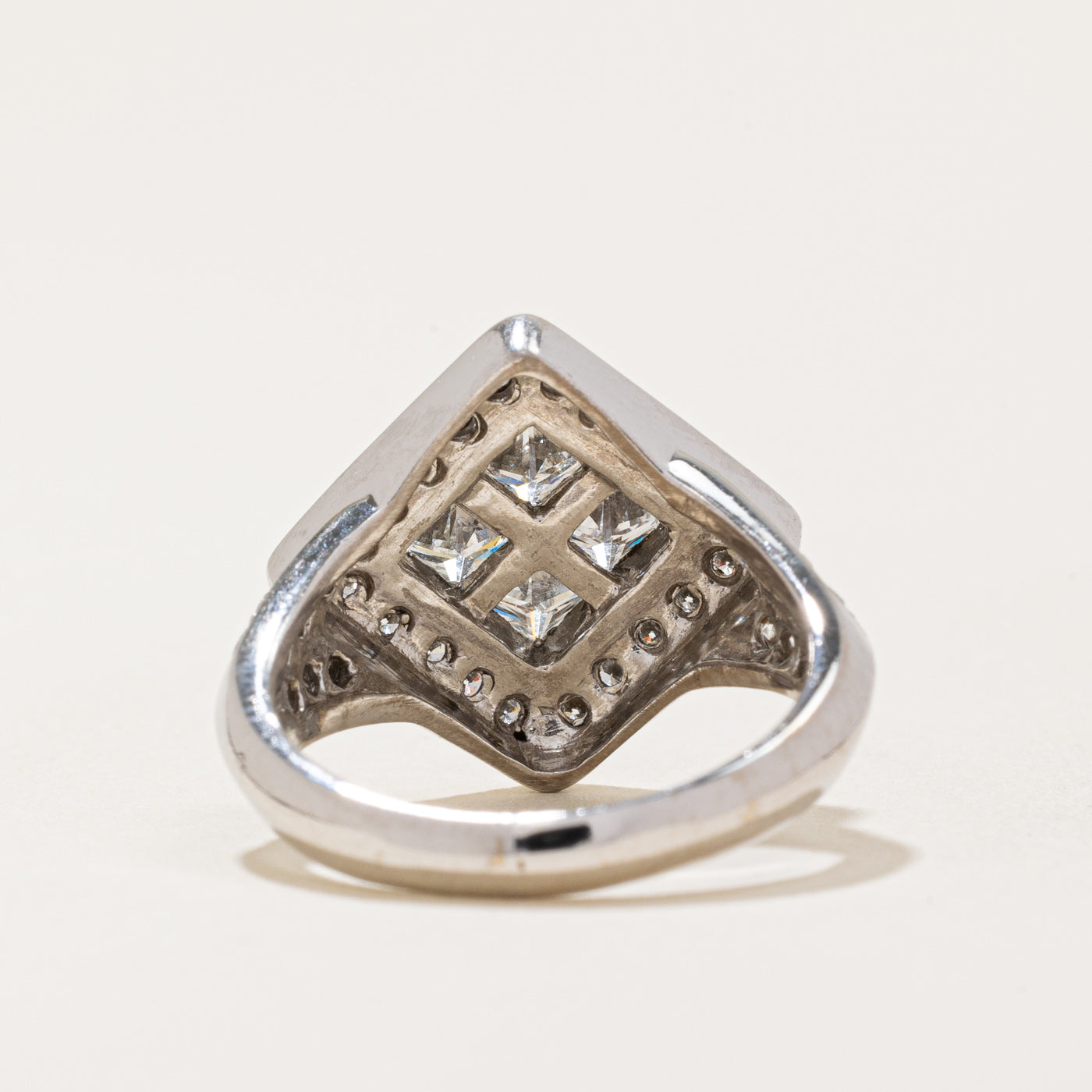 Diamond Cocktail Ring | 1.50ctw | SZ 5.25 |