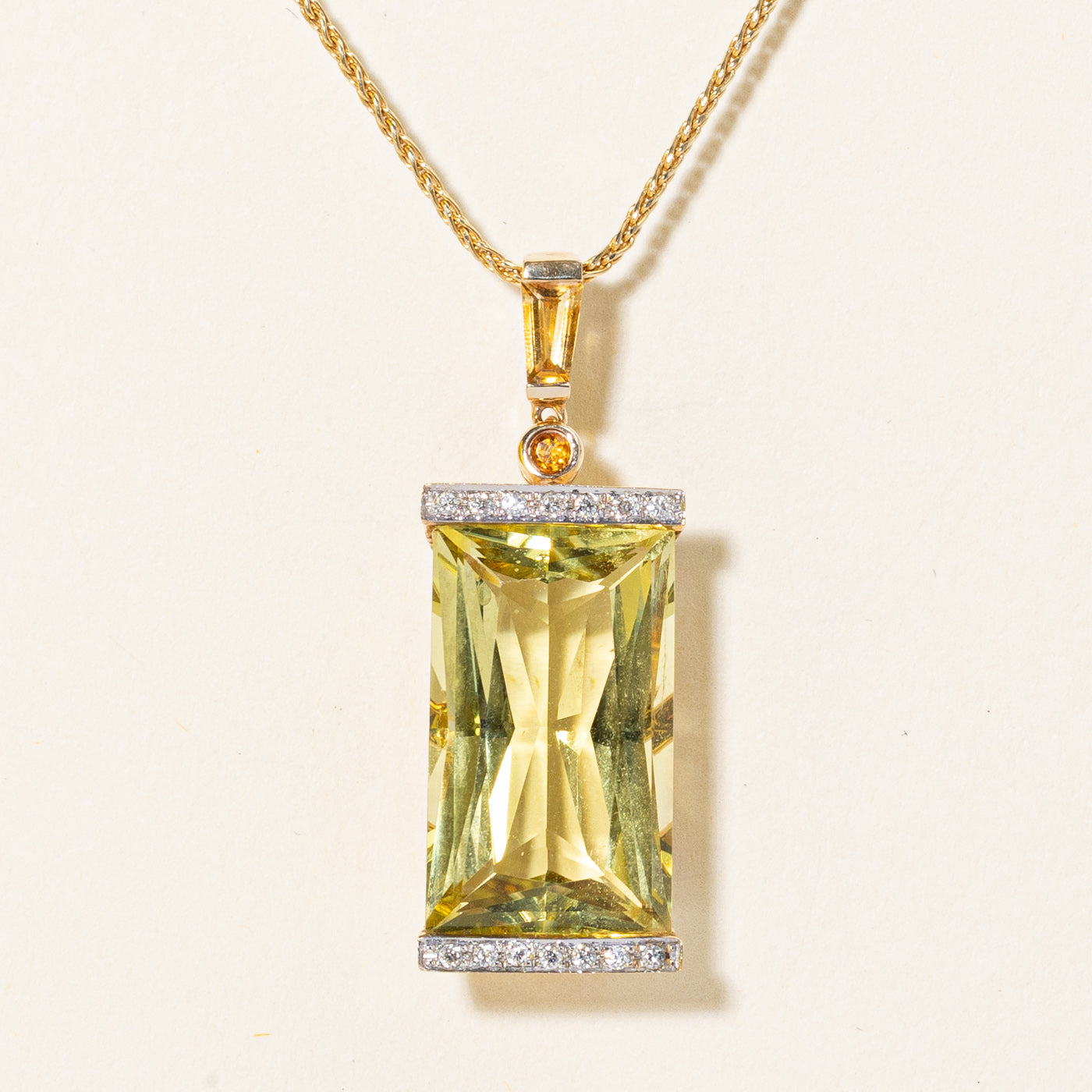 Multi Gemstone Pendant Necklace | 12.63ctw | 18" |