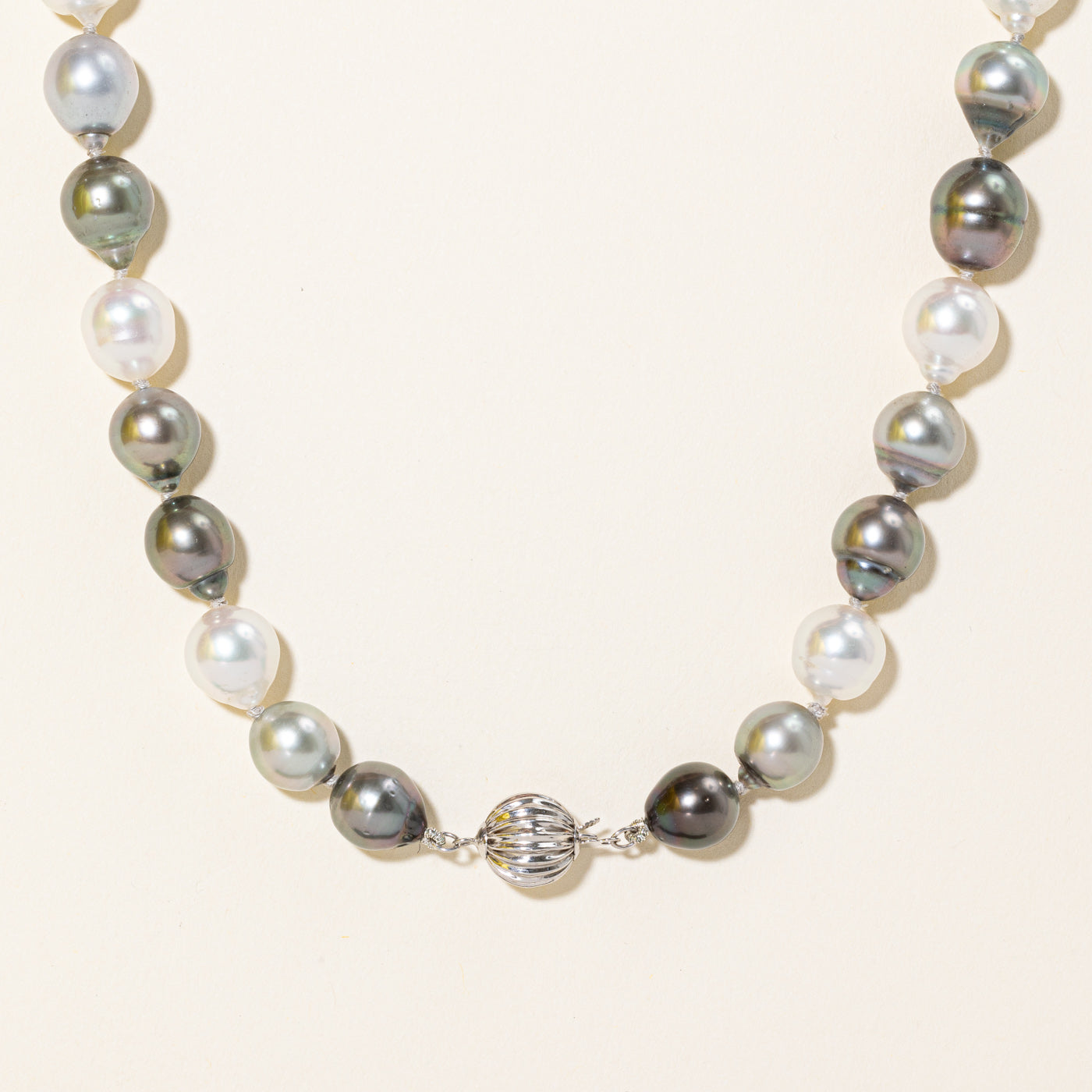 Multi Colour Pearl Necklace | 18" |