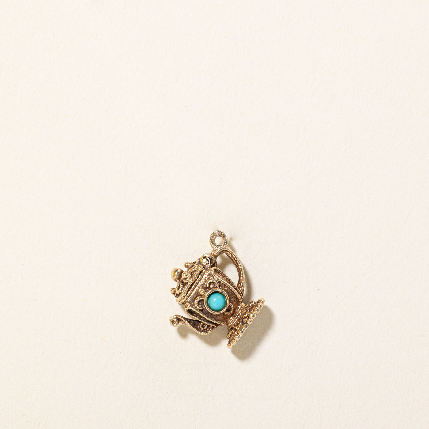 Breloque lampe turquoise | 0,20 ct |