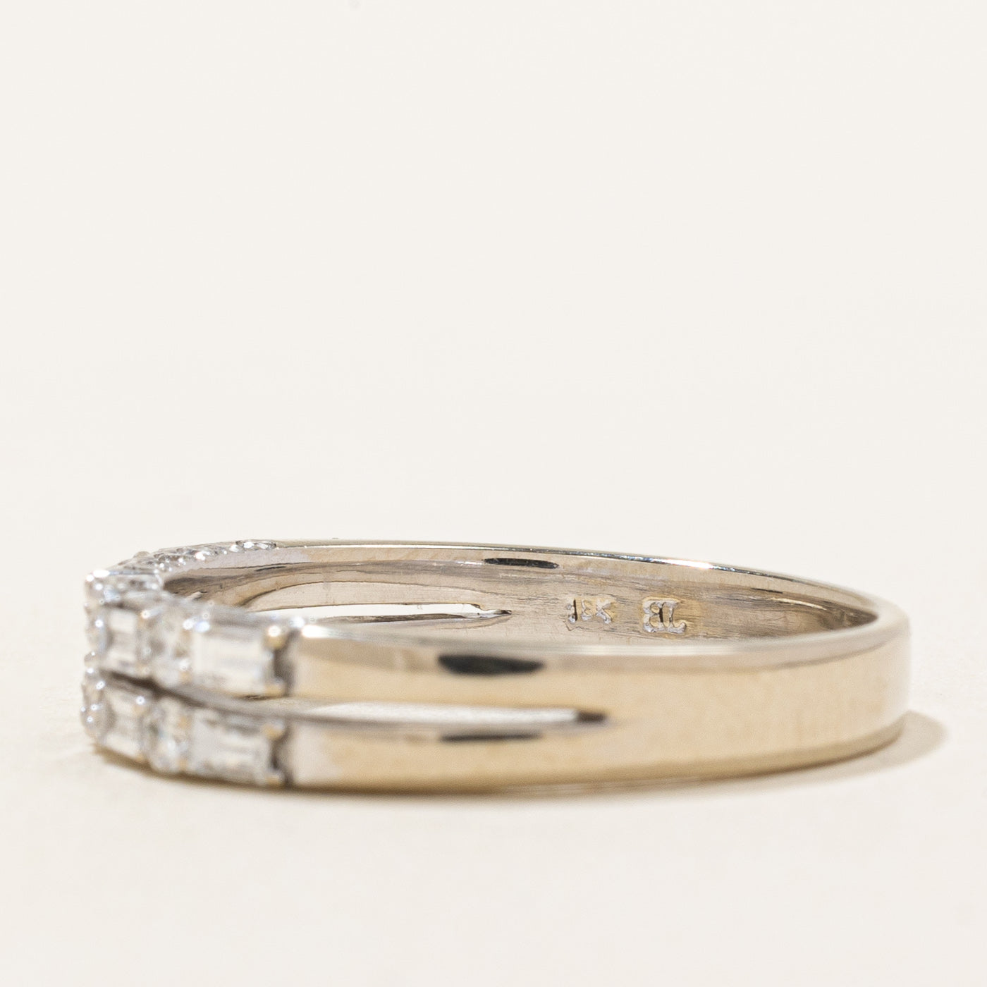 Double Row Multi Cut Diamond Band | 0.54ctw | SZ 7.25 |