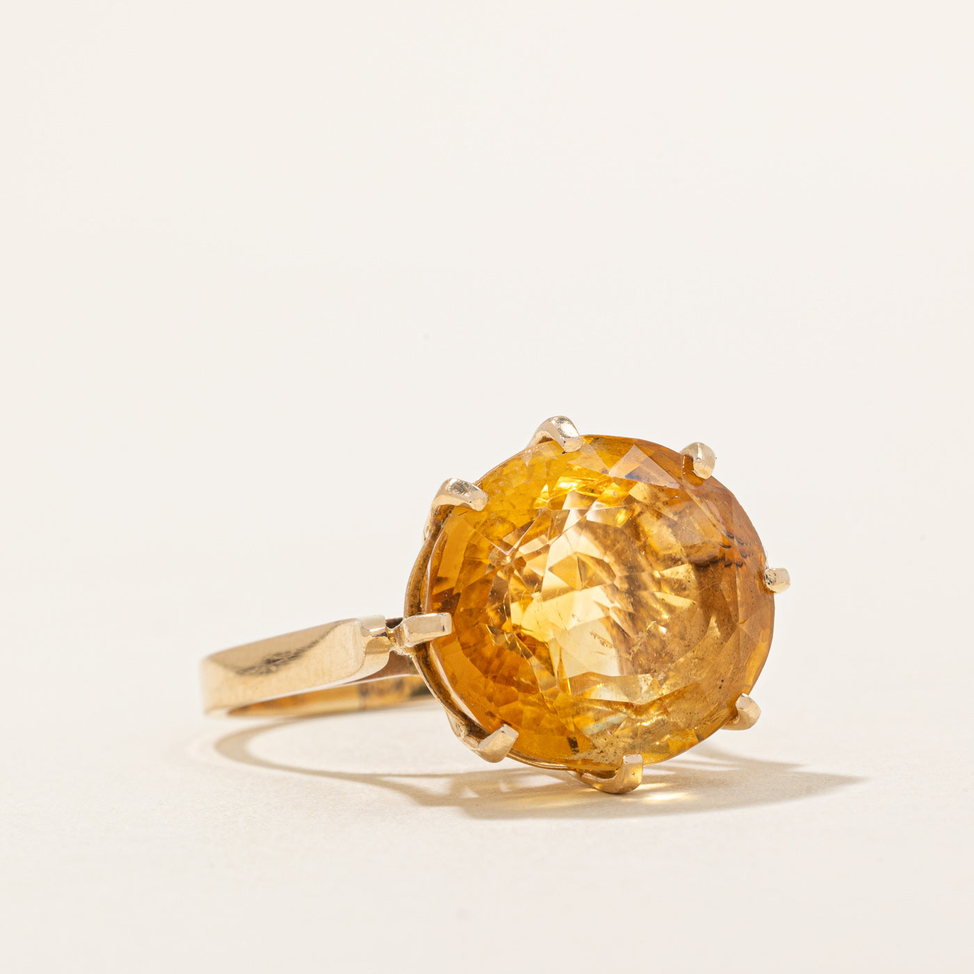 Citrine Cocktail Ring | 11.50ct | SZ 7.25 |
