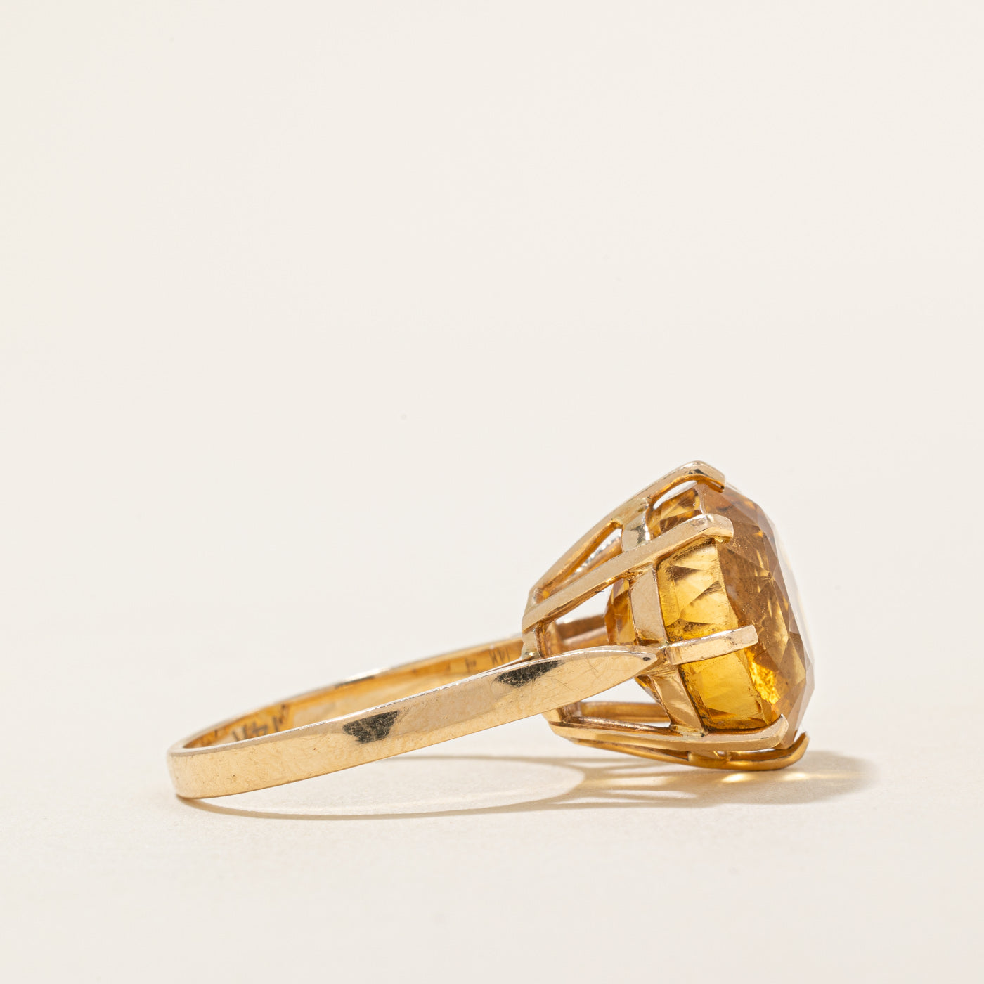 Citrine Cocktail Ring | 11.50ct | SZ 7.25 |