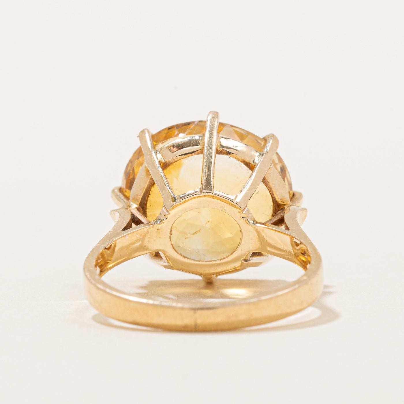 Citrine Cocktail Ring | 11.50ct | SZ 7.25 |
