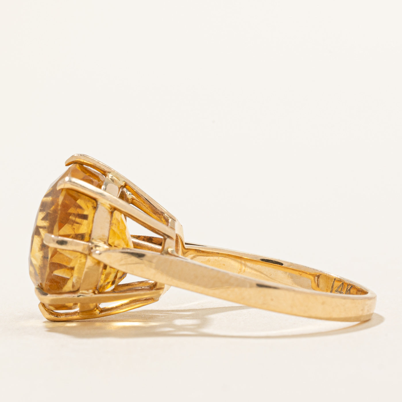 Citrine Cocktail Ring | 11.50ct | SZ 7.25 |