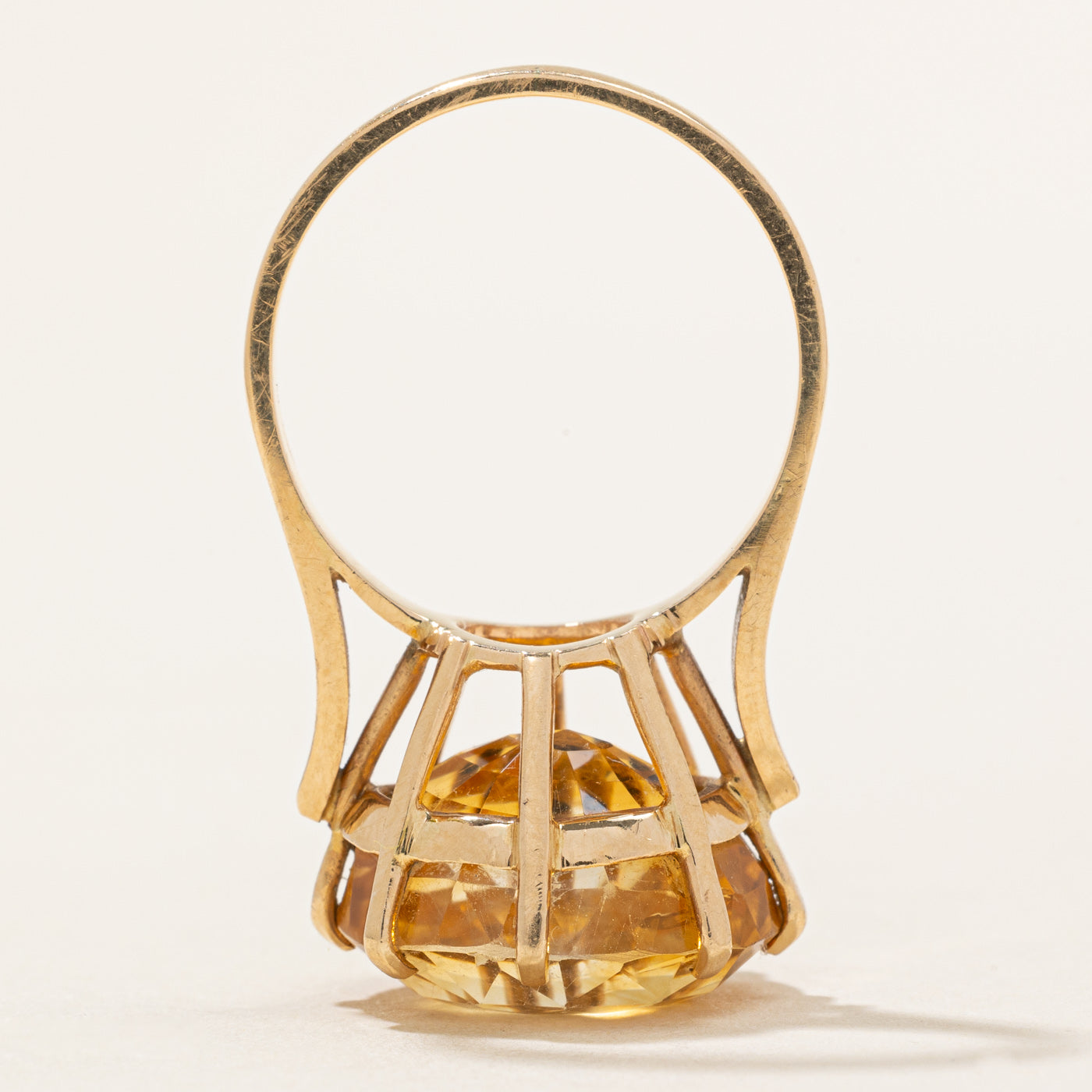 Citrine Cocktail Ring | 11.50ct | SZ 7.25 |