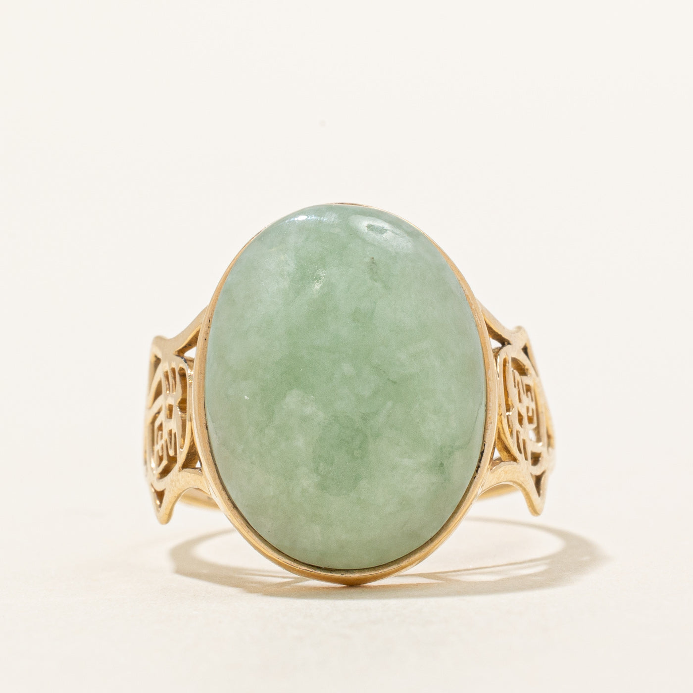 Jadeite Cocktail Ring | 10.00ct | SZ 7.75 |
