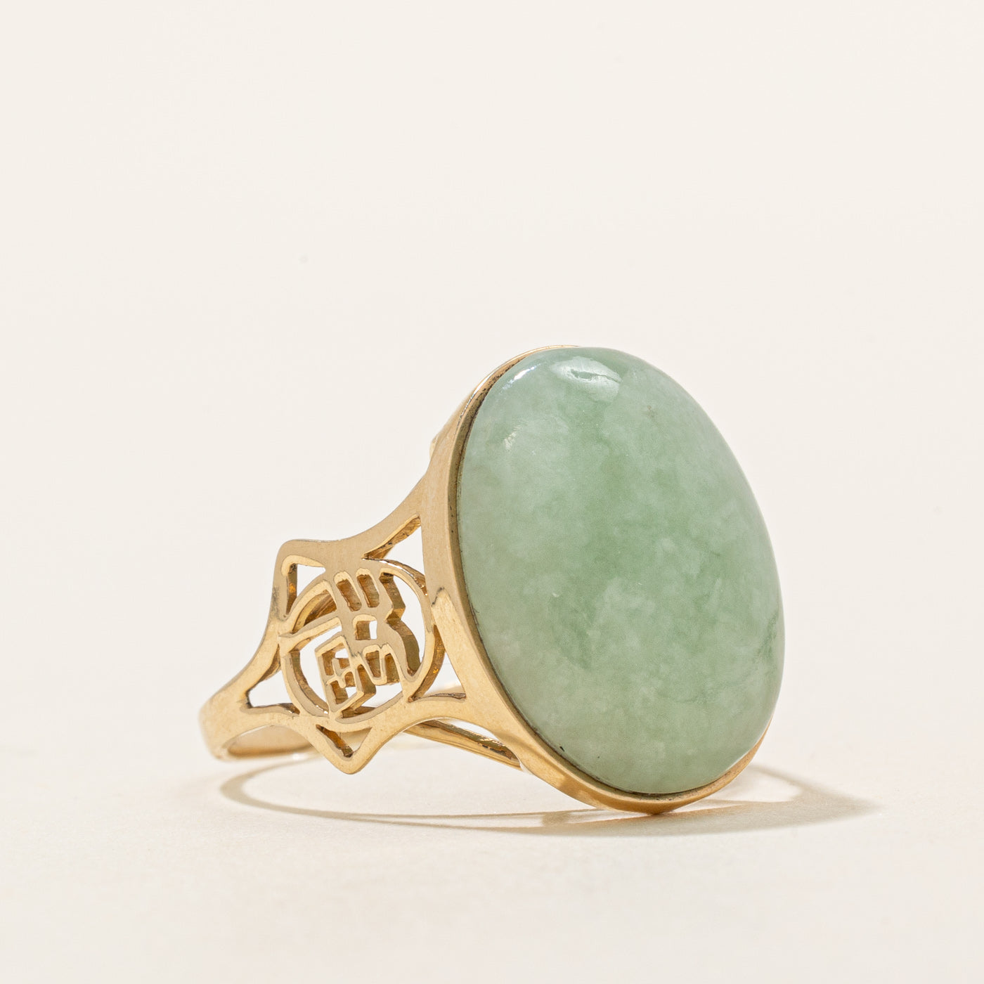 Jadeite Cocktail Ring | 10.00ct | SZ 7.75 |