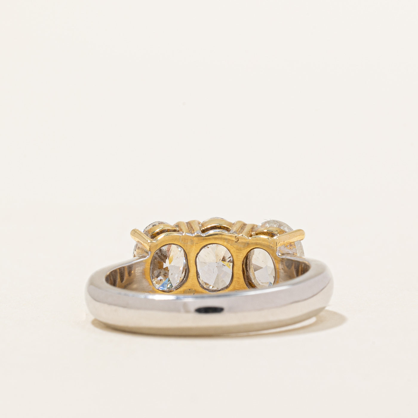 Three Stone Diamond Engagement Ring | 2.28ctw | SZ 6.25 |
