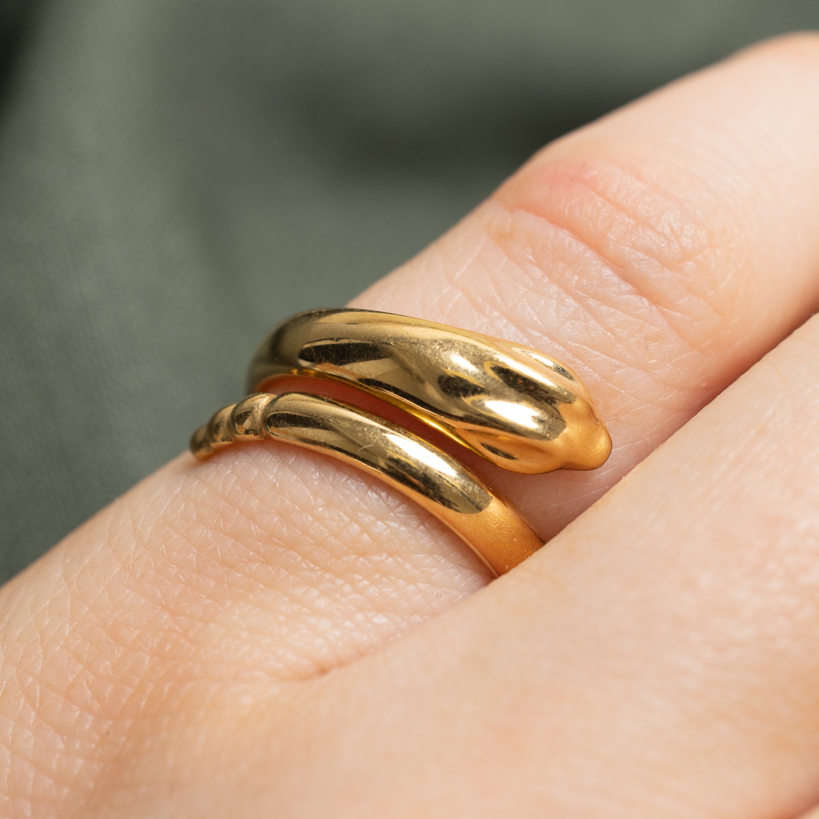 'Tiffany & Co' Elsa Peretti Snake Ring | SZ 4 |