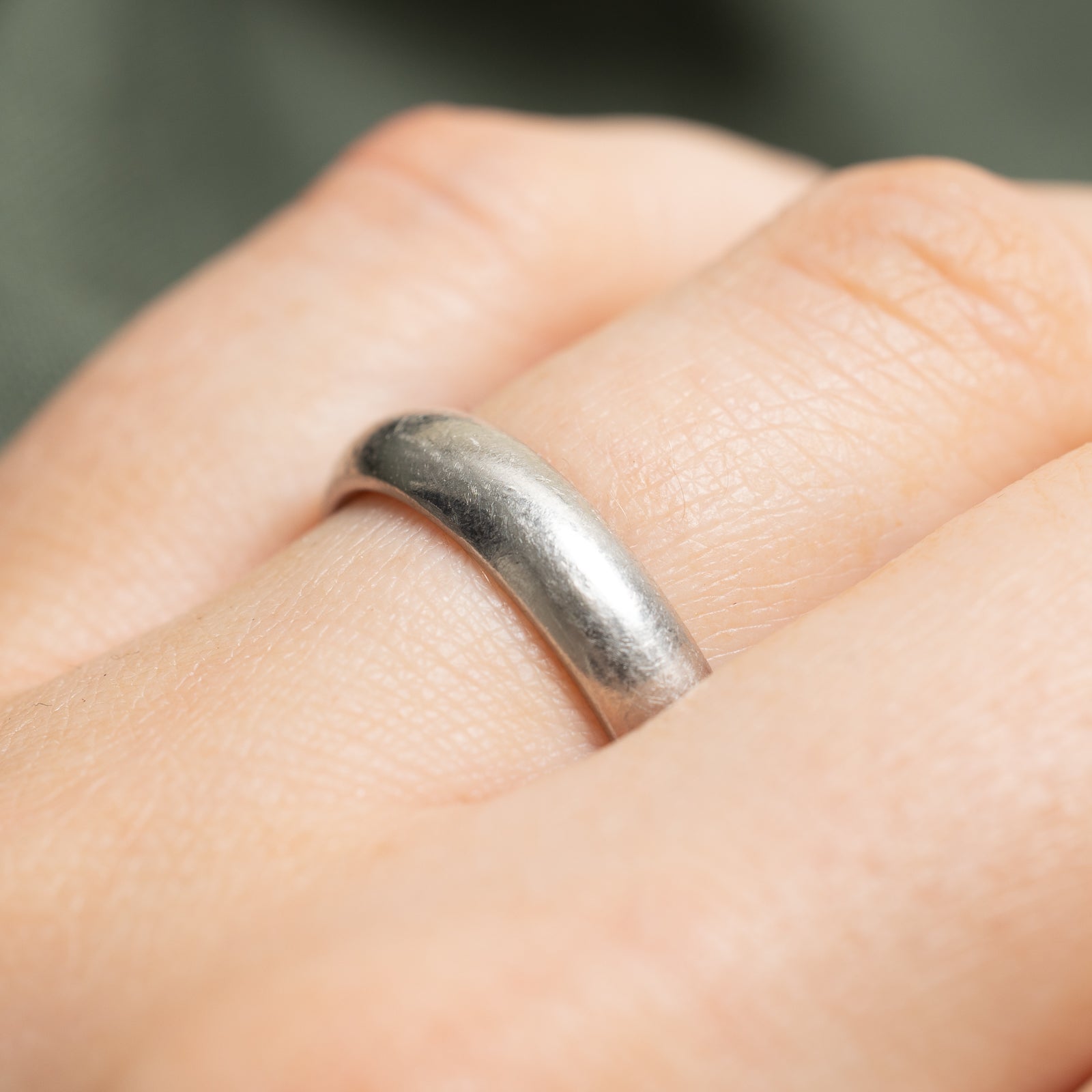 'Tiffany & Co' Tiffany Forever Wedding Band Ring | SZ 8.75 |