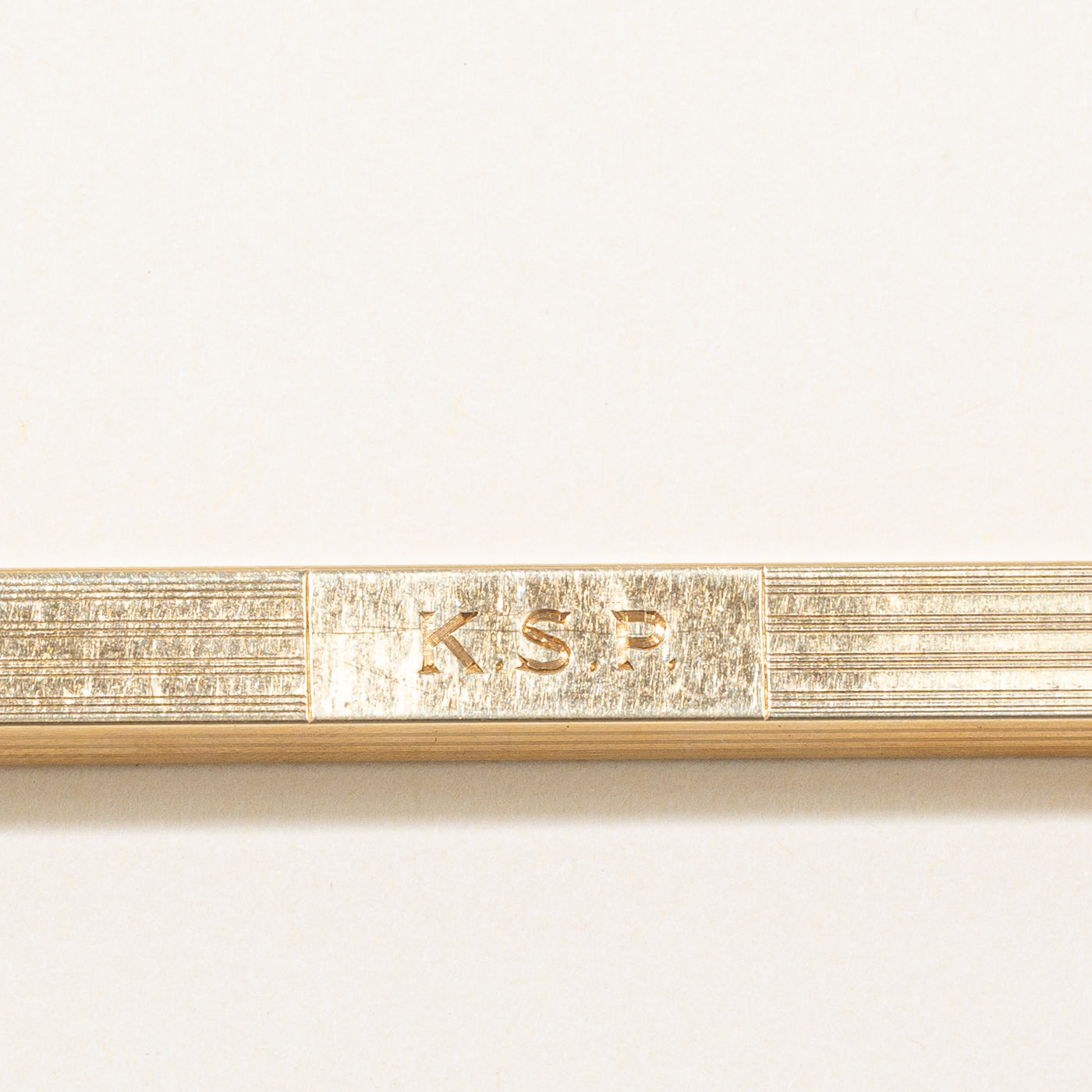 'Tiffany & Co' 1960's 14k Yellow Gold Mechanical Pencil Ruler