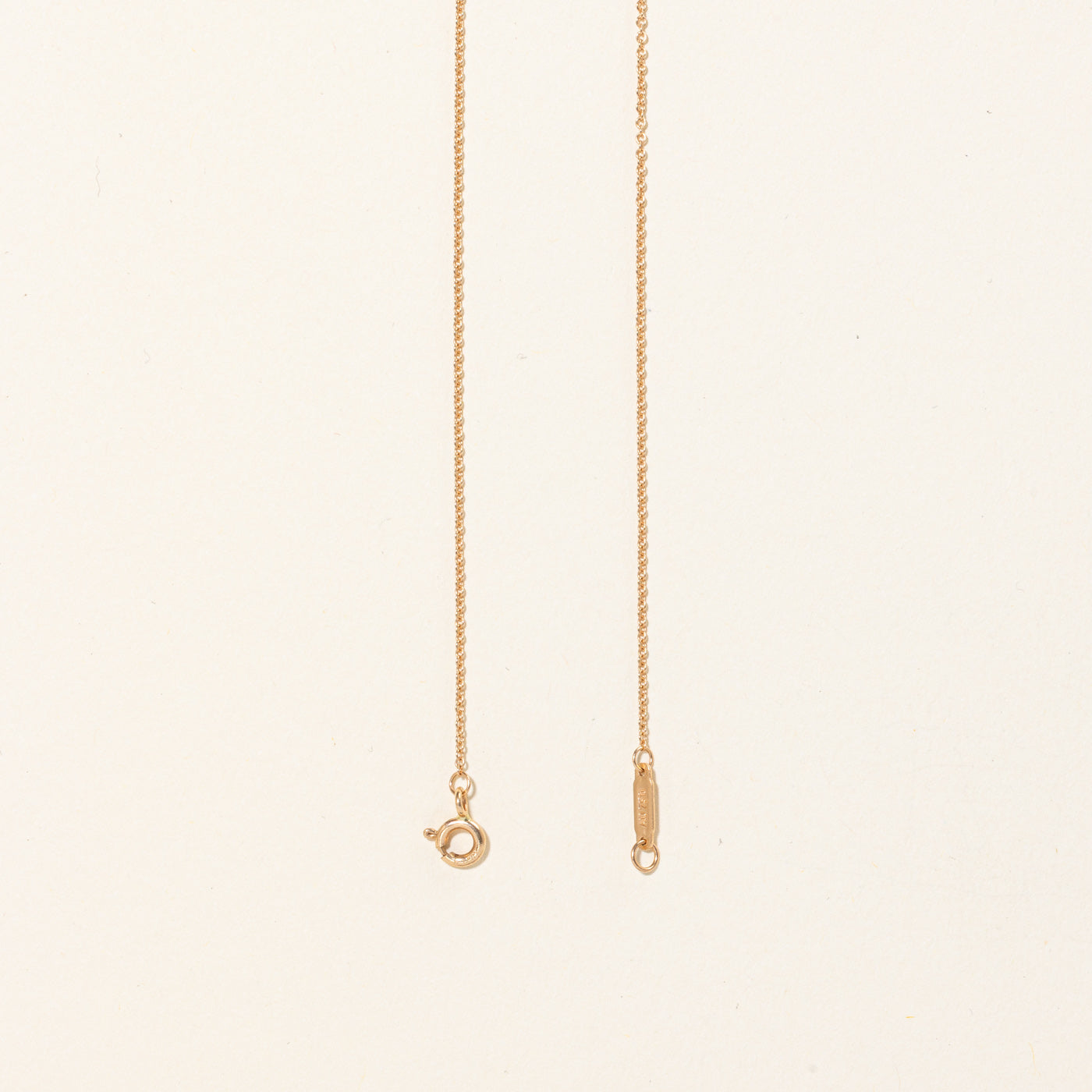 'Tiffany & Co' Diamond Pendant Necklace | 0.01ct | 16" |