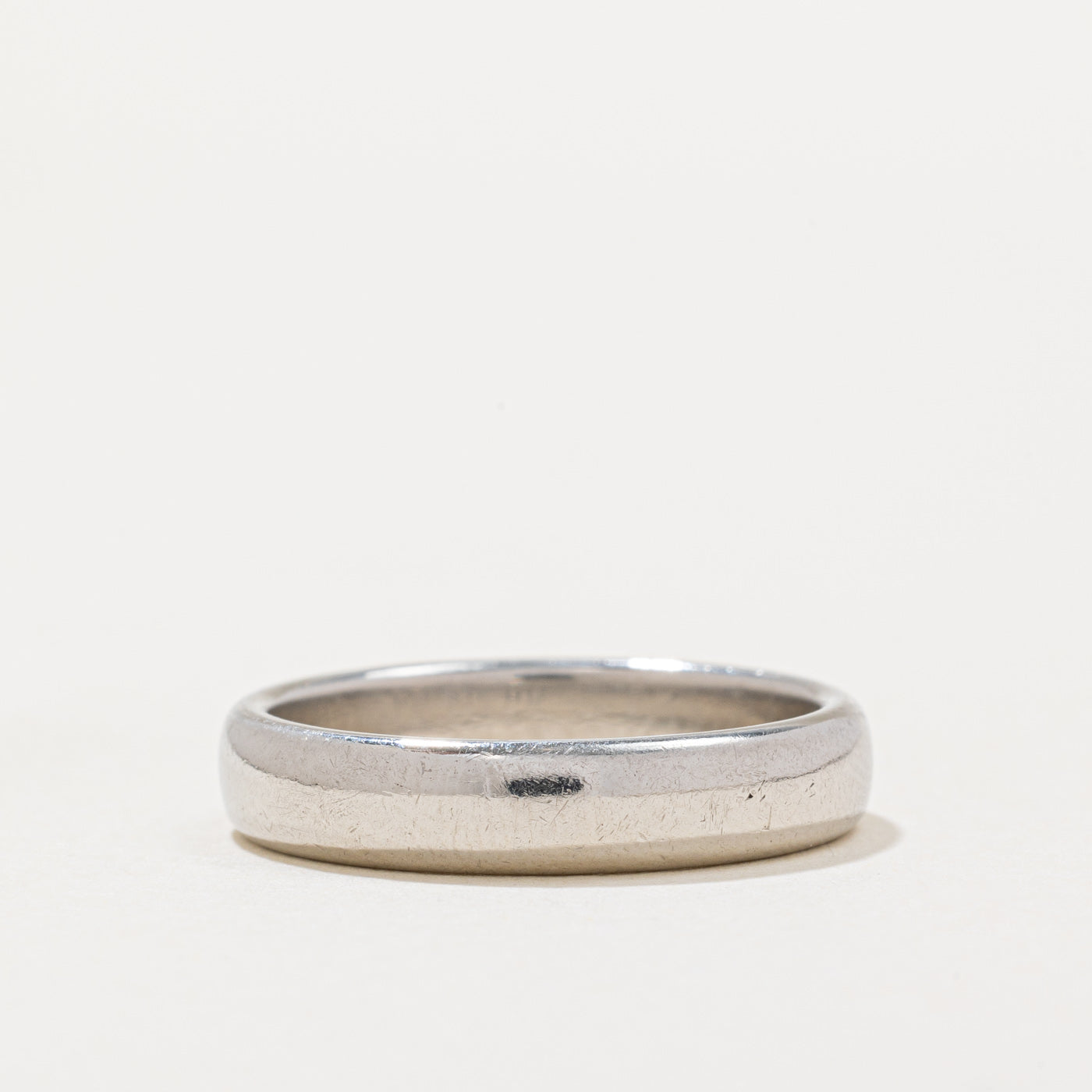 'Tiffany & Co' Platinum Band | SZ 8.25 |