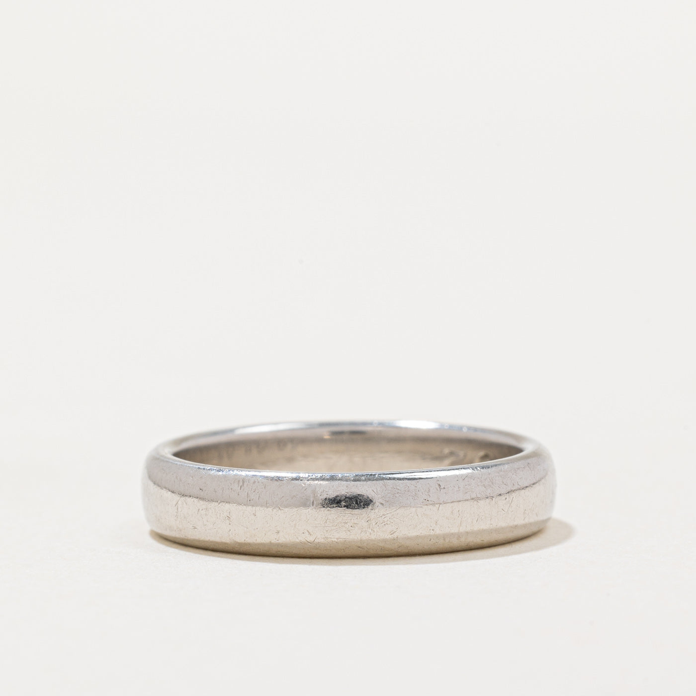 'Tiffany & Co' Platinum Band | SZ 8.25 |