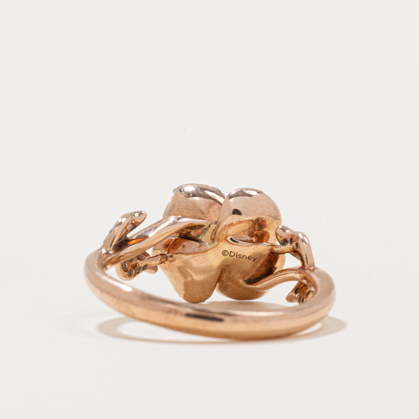 'Disney' Diamond Rose Ring | 0.15ctw | SZ 6.75 |