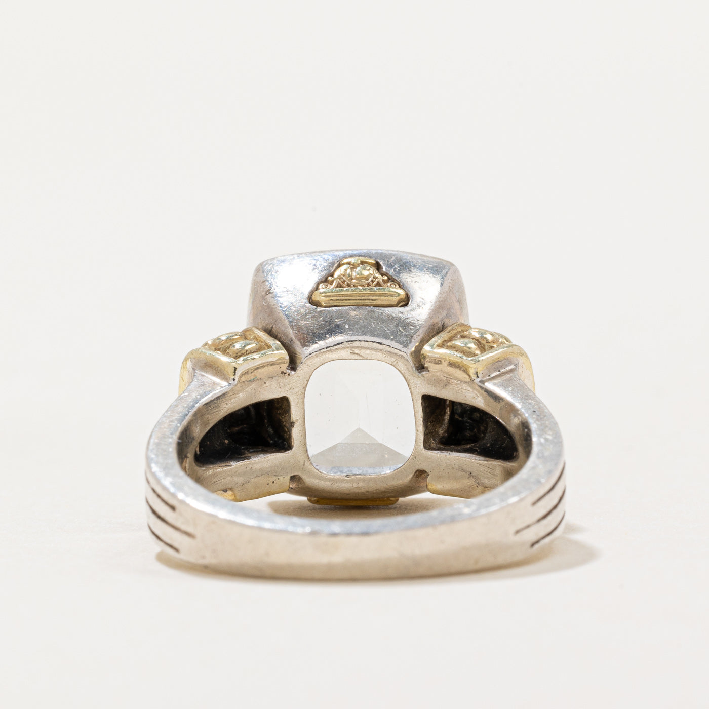 Bague cocktail en topaze caviar « Lagos » | 6,50 ct | Taille 6,25 |