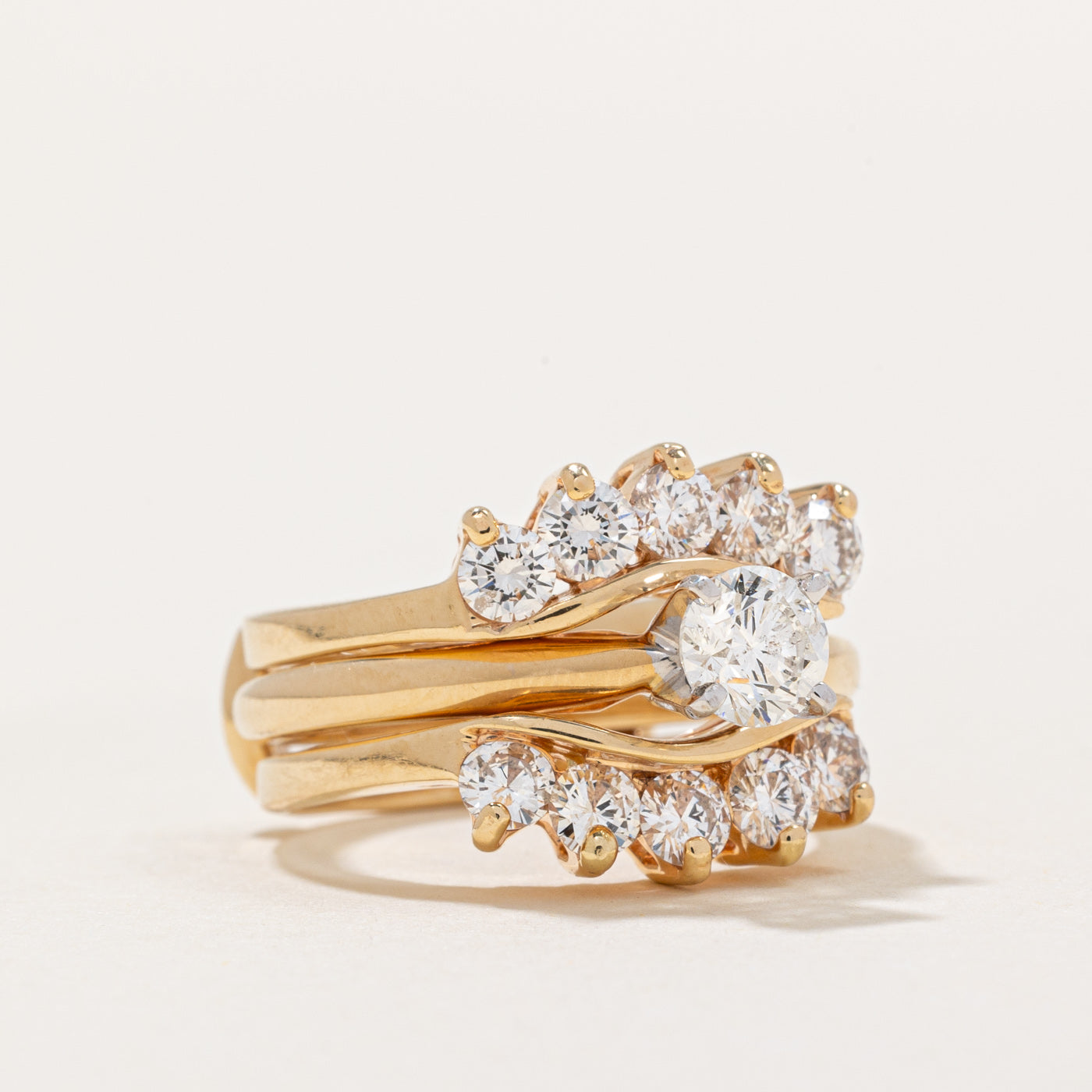 Alliance en diamant | 1,50 ct | Taille 4,75 |