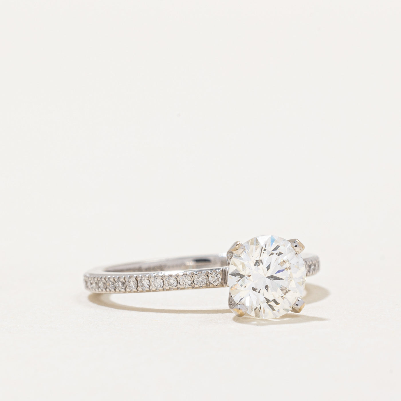 GIA Certified Diamond Engagement Ring | 1.05ctw VS1 I | SZ 4.25 |