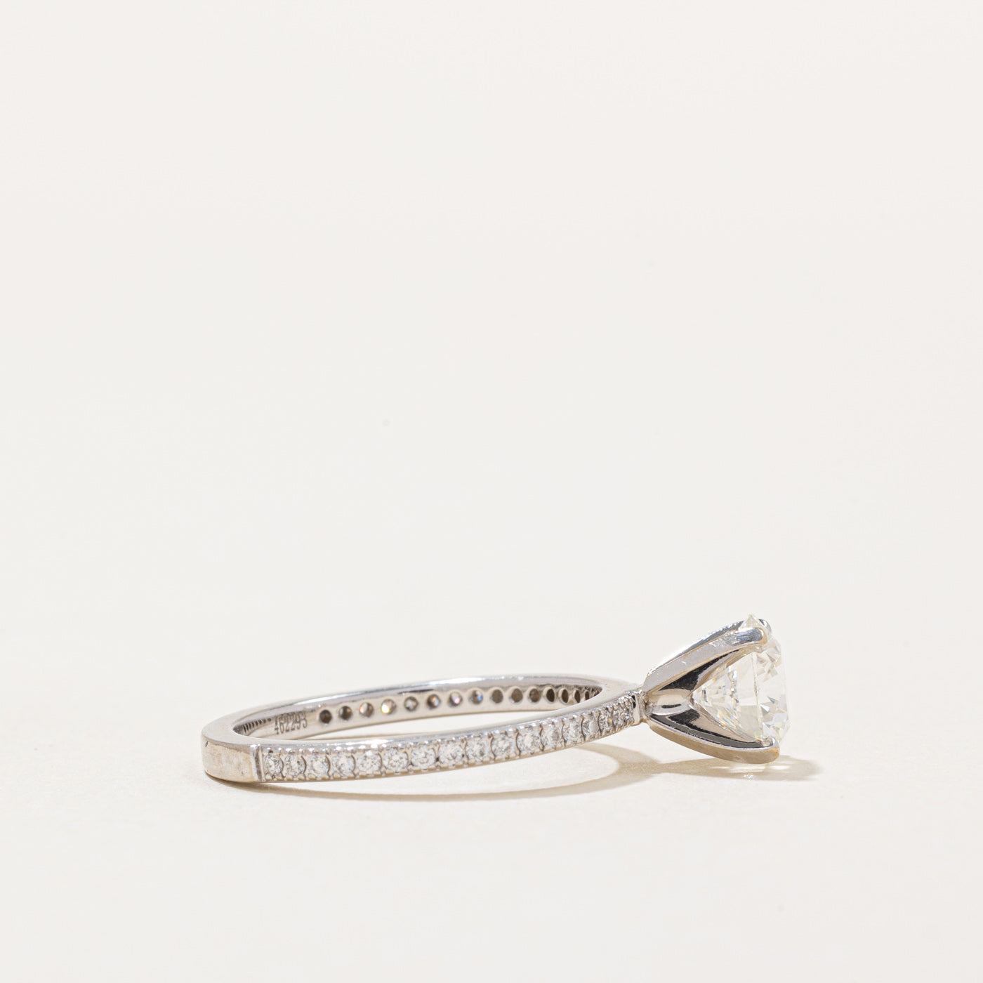 GIA Certified Diamond Engagement Ring | 1.05ctw VS1 I | SZ 4.25 |