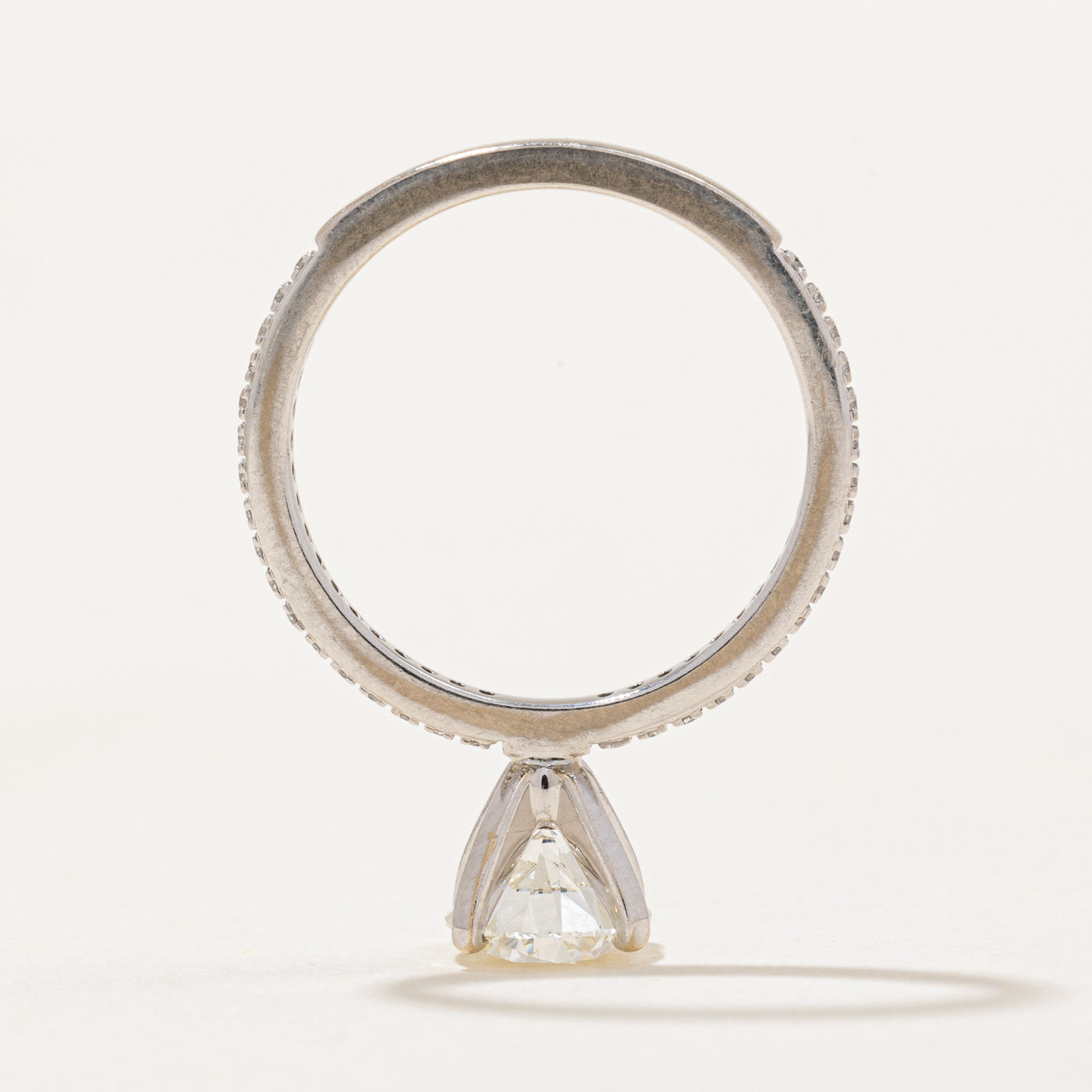 GIA Certified Diamond Engagement Ring | 1.05ctw VS1 I | SZ 4.25 |
