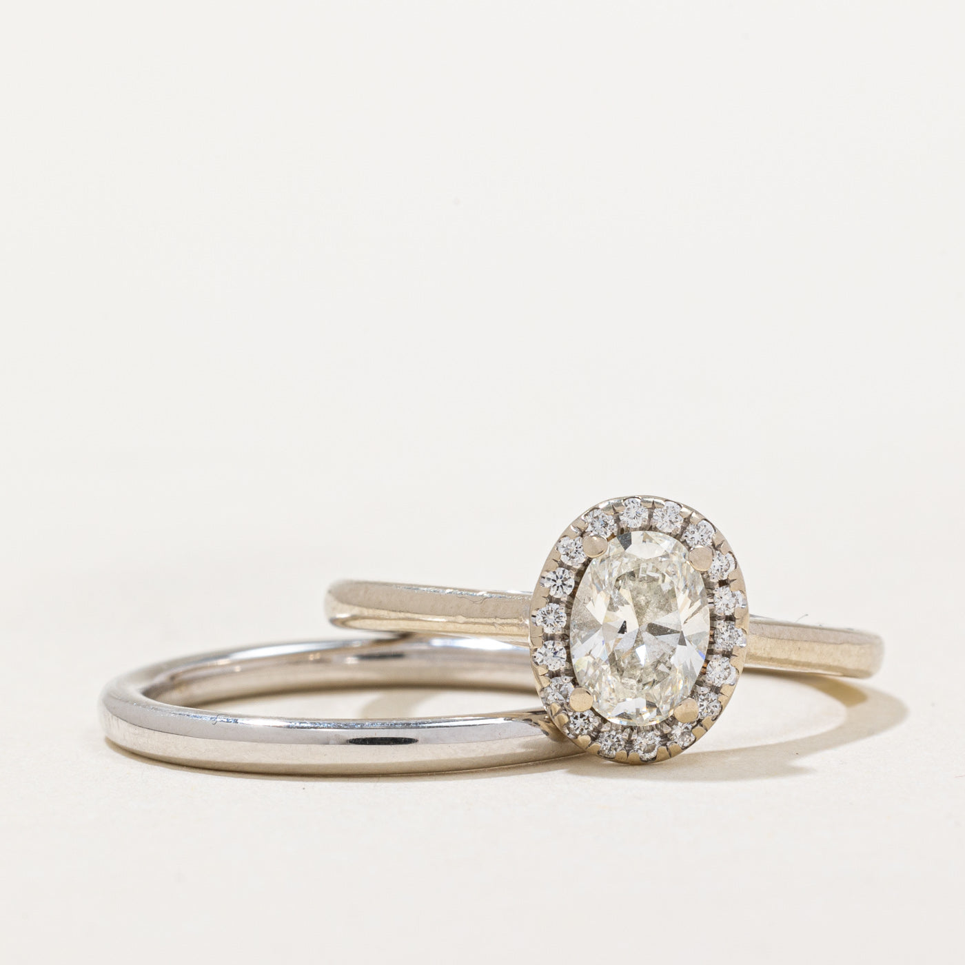 Diamond Engagement Ring & Wedding Band Set | 0.80ctw | SZ 6.75 |