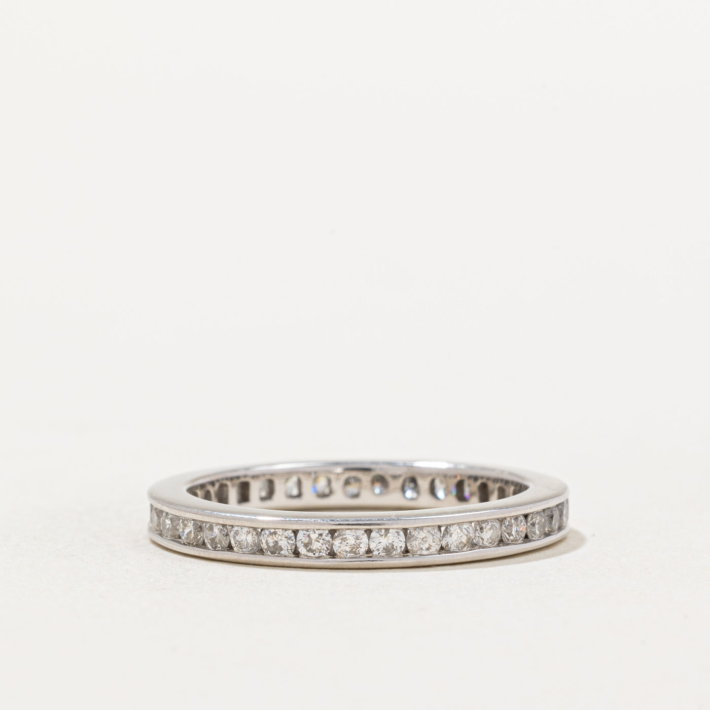 Channel Set Diamond Eternity Band | 1.05ctw | SZ 7.75 |