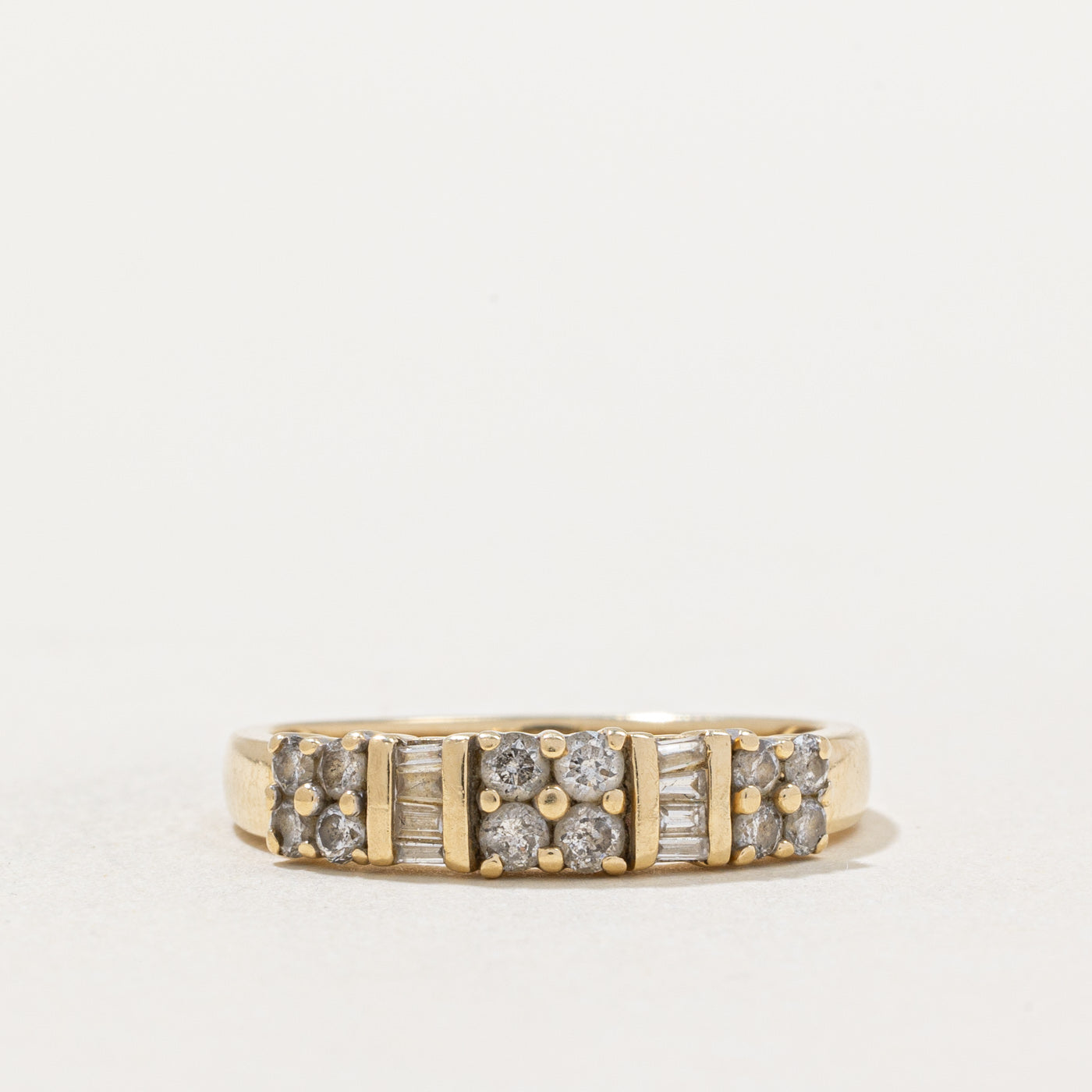 Bague en diamants taille multiple | 0,46 ct | Taille 7 |