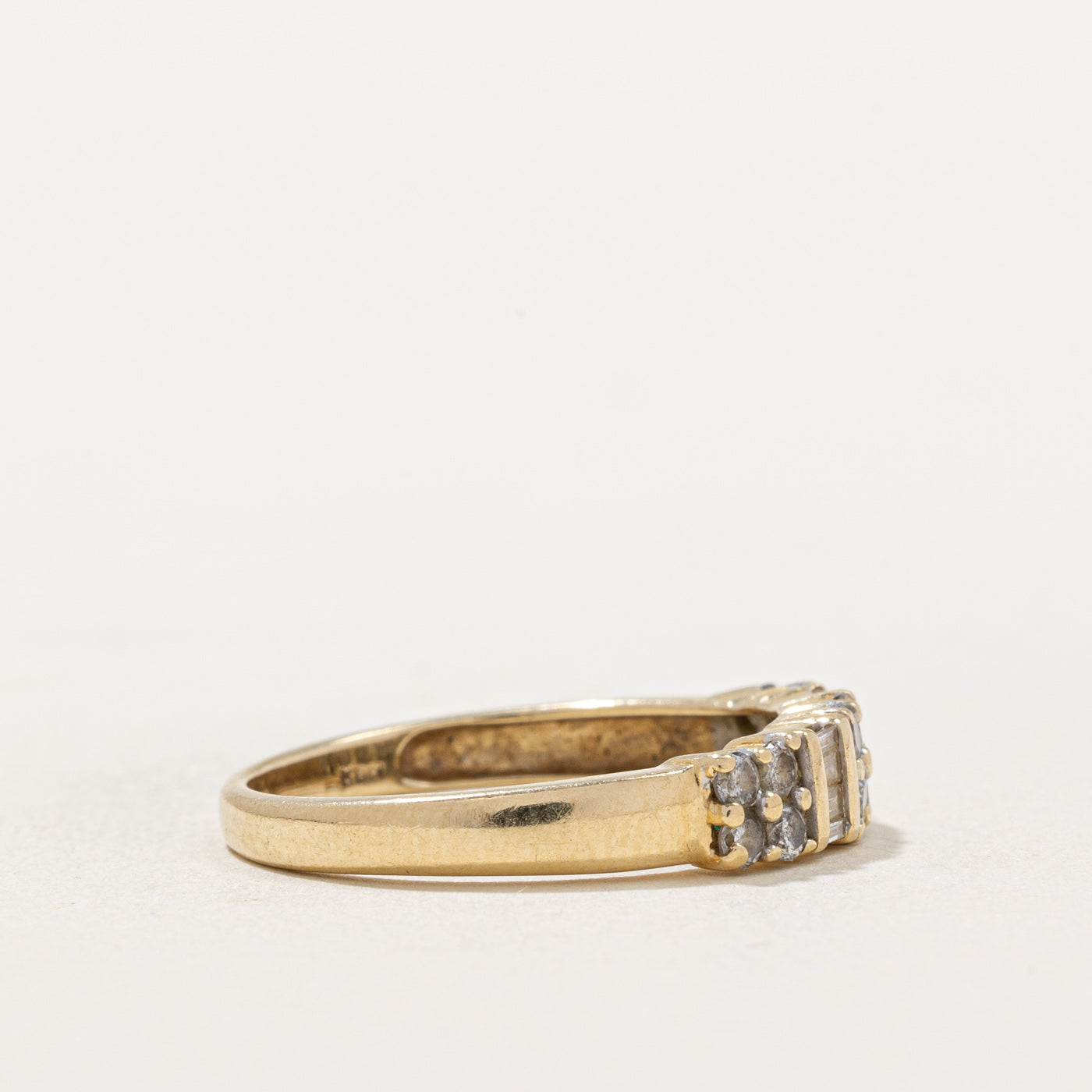 Bague en diamants taille multiple | 0,46 ct | Taille 7 |