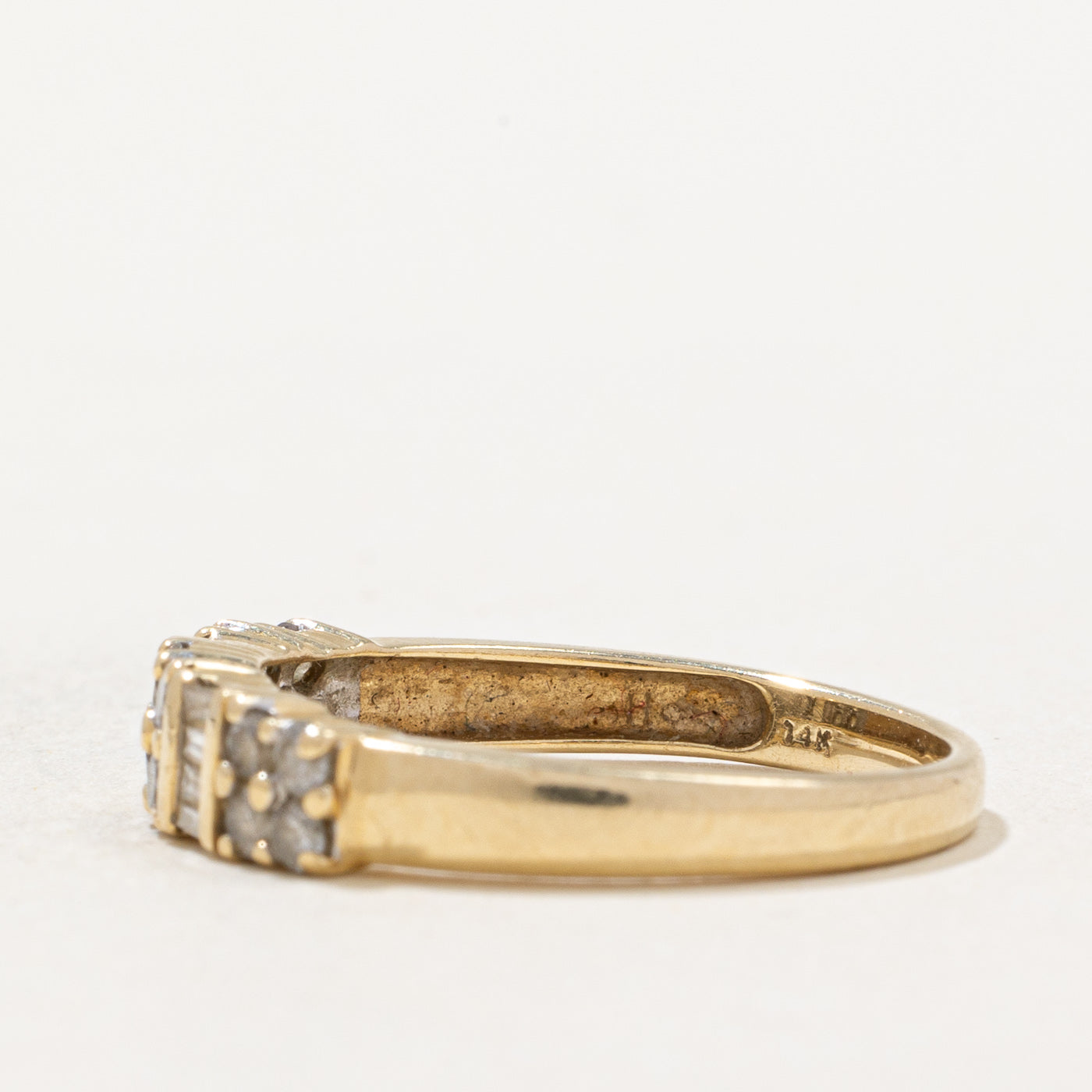 Bague en diamants taille multiple | 0,46 ct | Taille 7 |