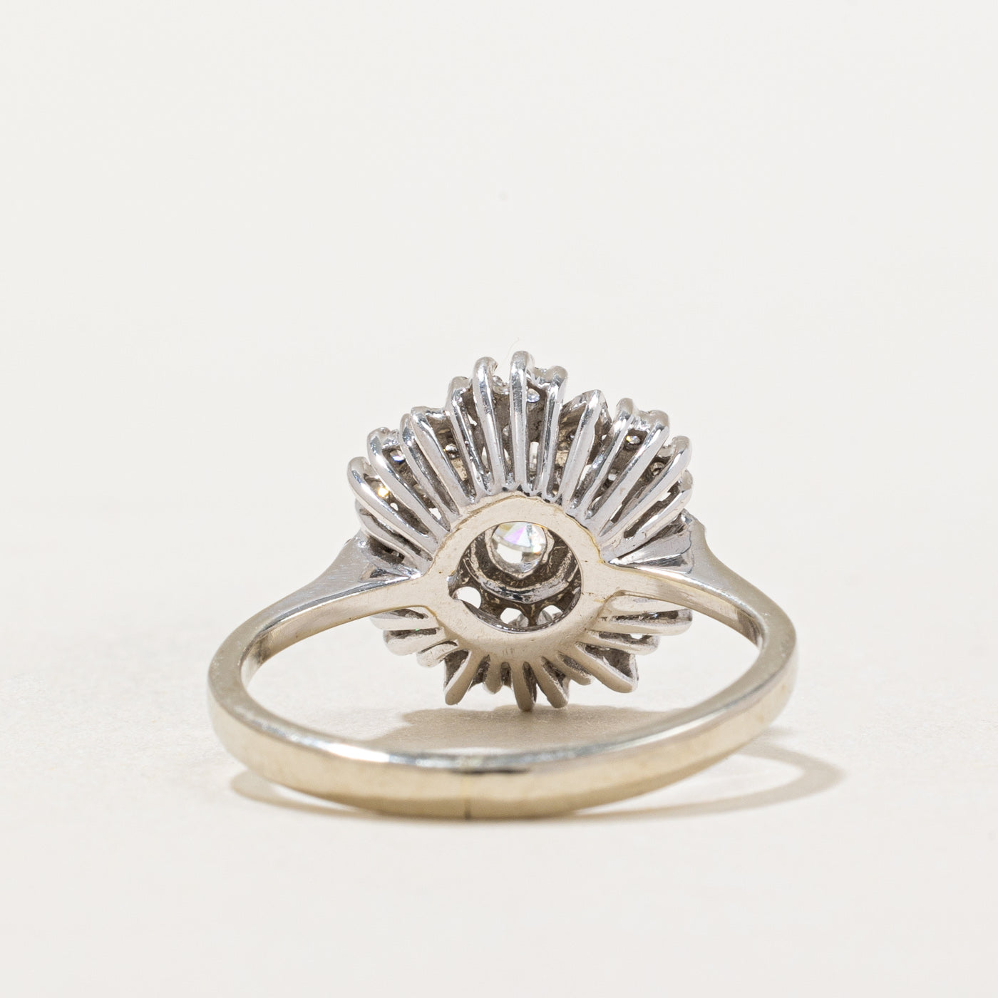 Diamond Flower Ring | 0.41ctw | SZ 5.75 |