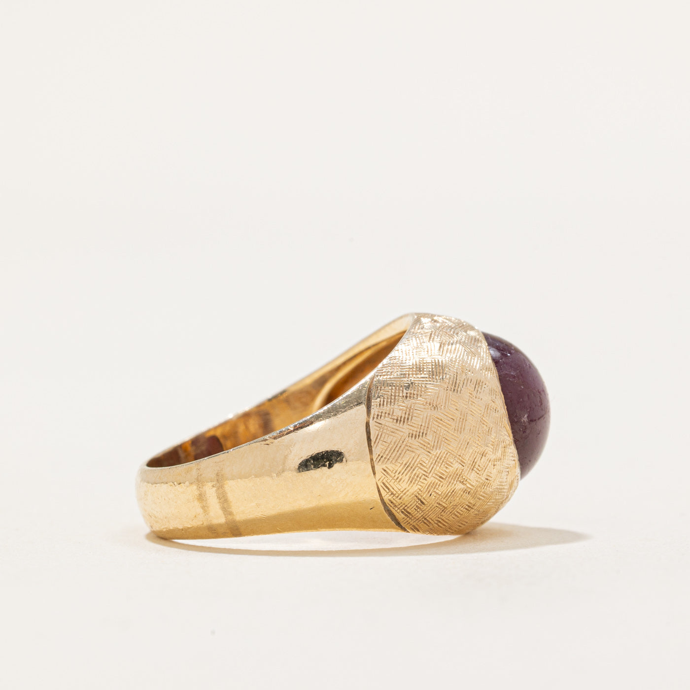 Cabochon Star Ruby Ring | 5.00ct | SZ 6.75