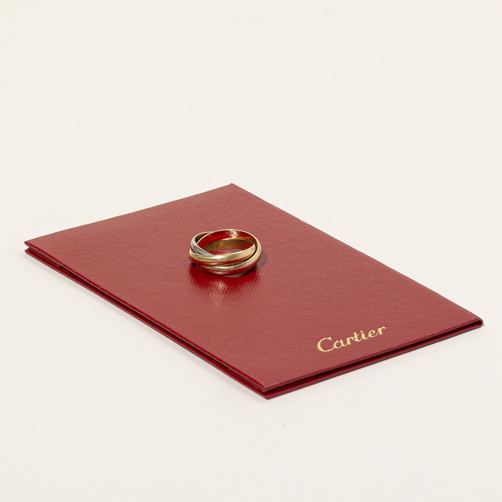 'Cartier' Trinity Ring - Classic Model | 3.45mm | SZ 7.5 | Cartier Size 55