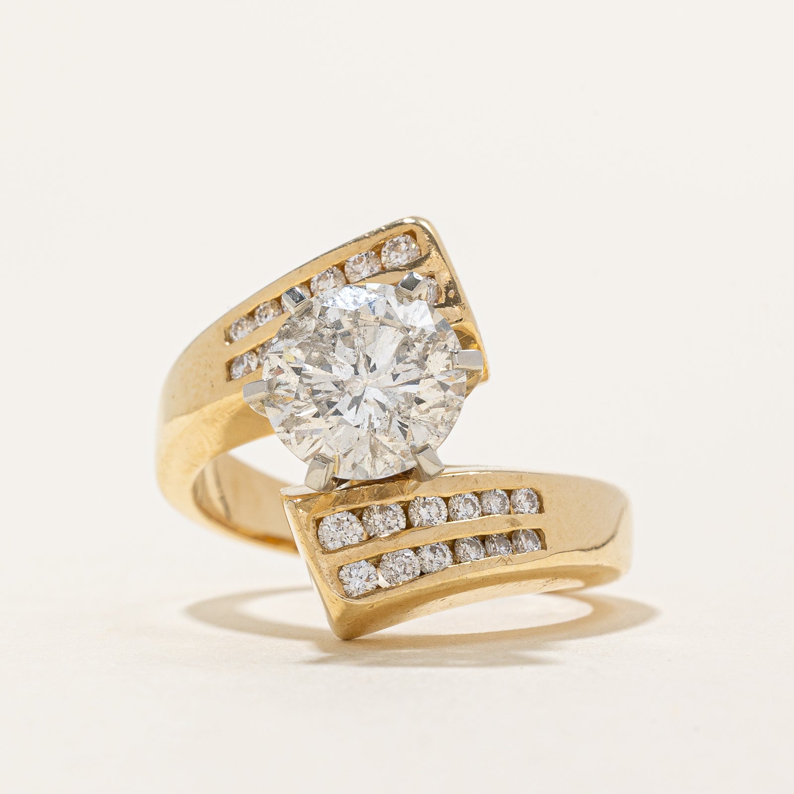 Diamond Engagement Ring | 2.52ct | 0.41ctw | SZ 7