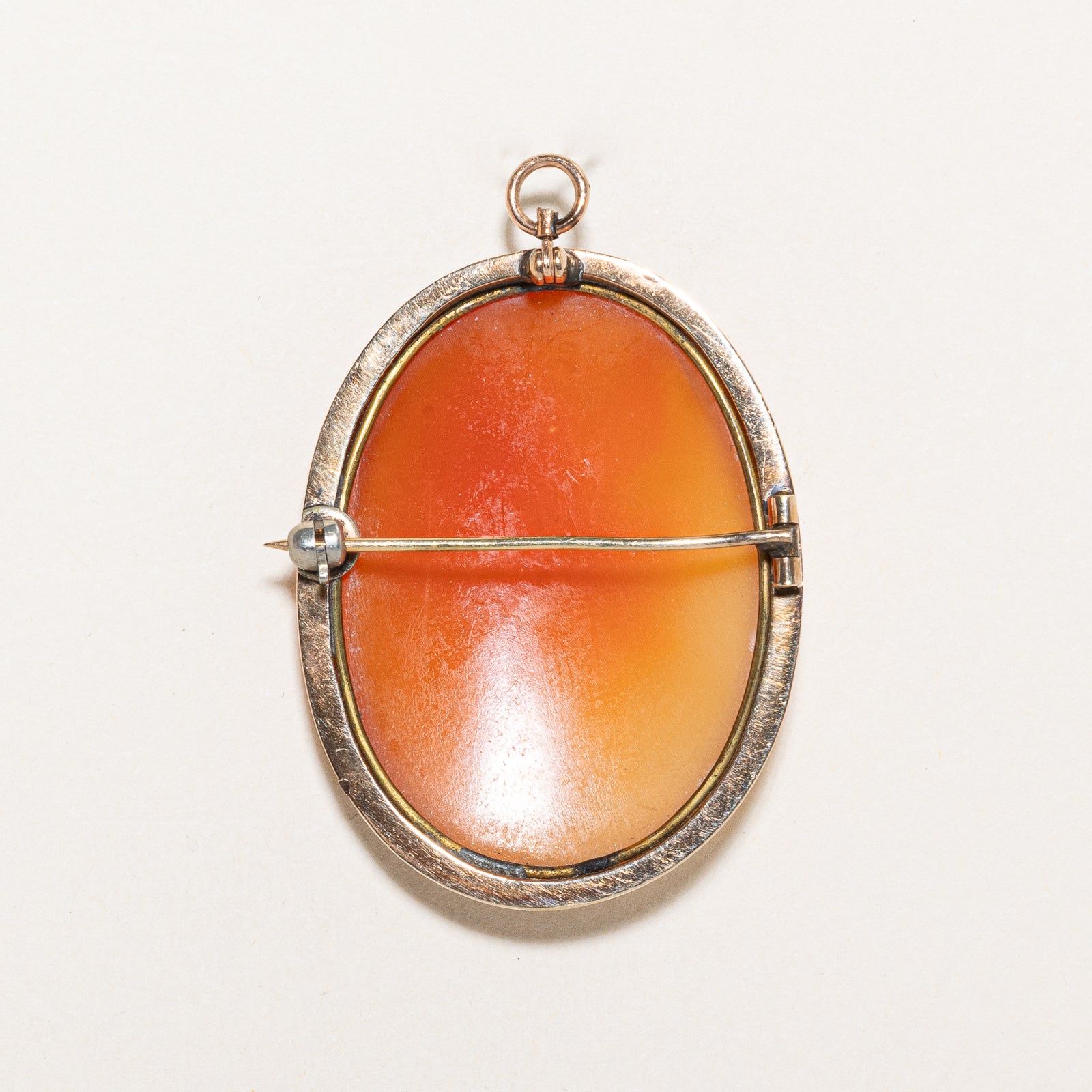 Sea Shell Cameo Convertible Brooch & Pendant | 16.00ct