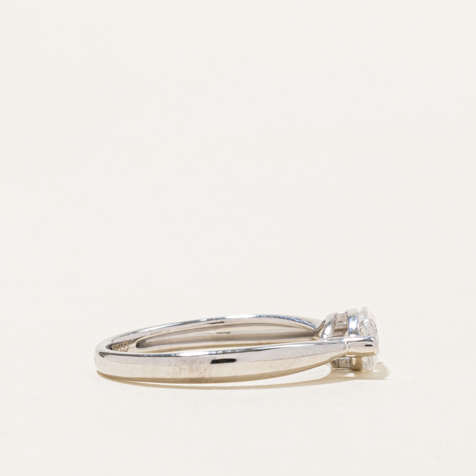 GIA East West Marquise Cut Diamond Ring | 0.73ct | SZ 6.5