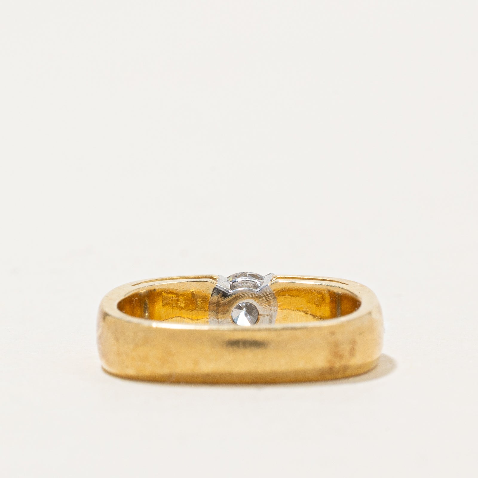 'Cavelti' Semi Bezel Set Diamond Ring | 0.27ct | SZ 3.25