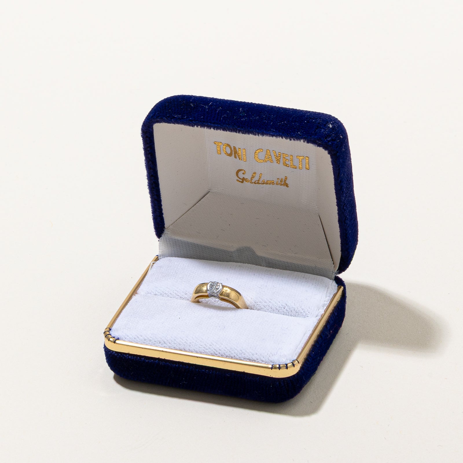 'Cavelti' Semi Bezel Set Diamond Ring | 0.27ct | SZ 3.25