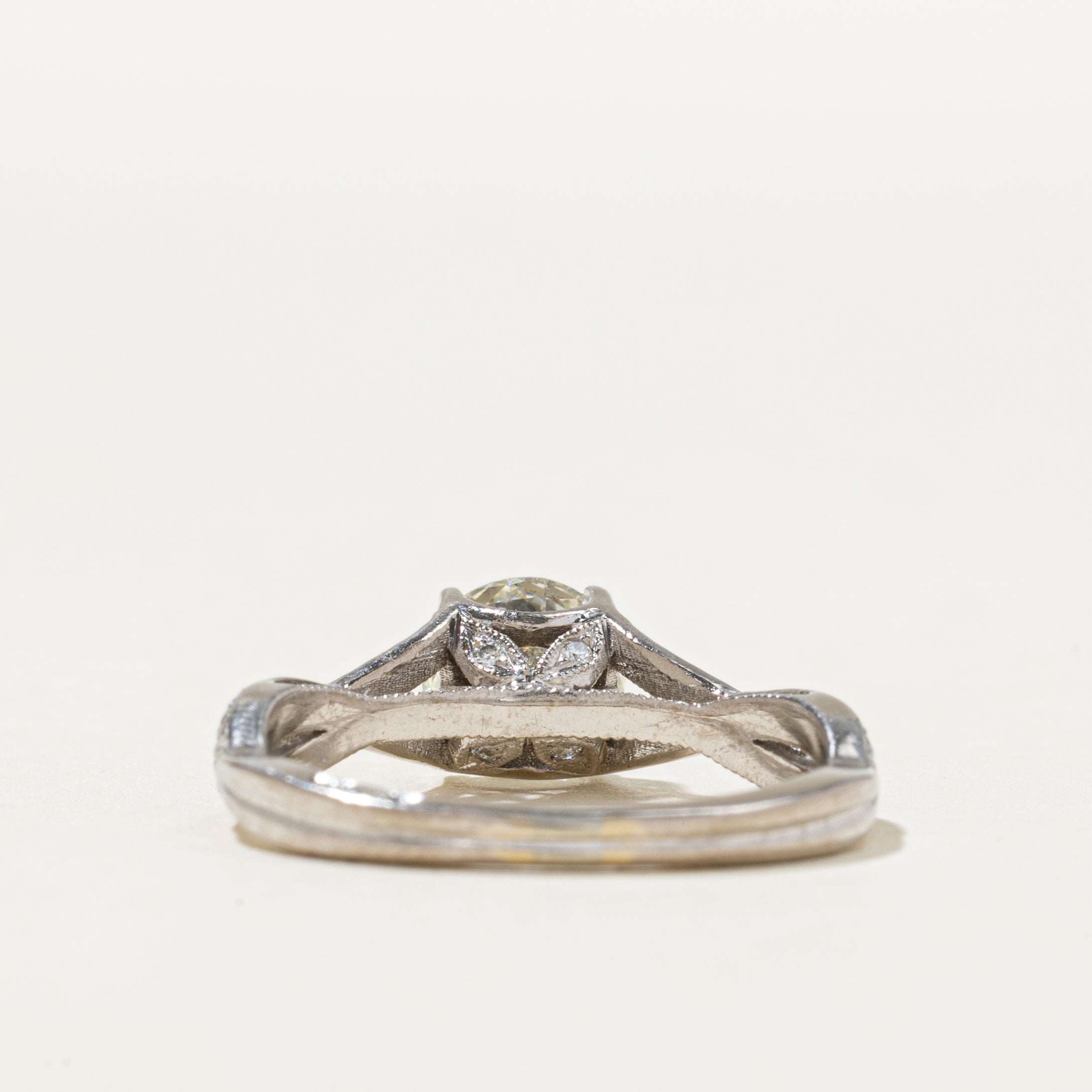 'Tacori' Diamond Twisted Cathedral Engagement Ring | 1.30ctw | SZ 6