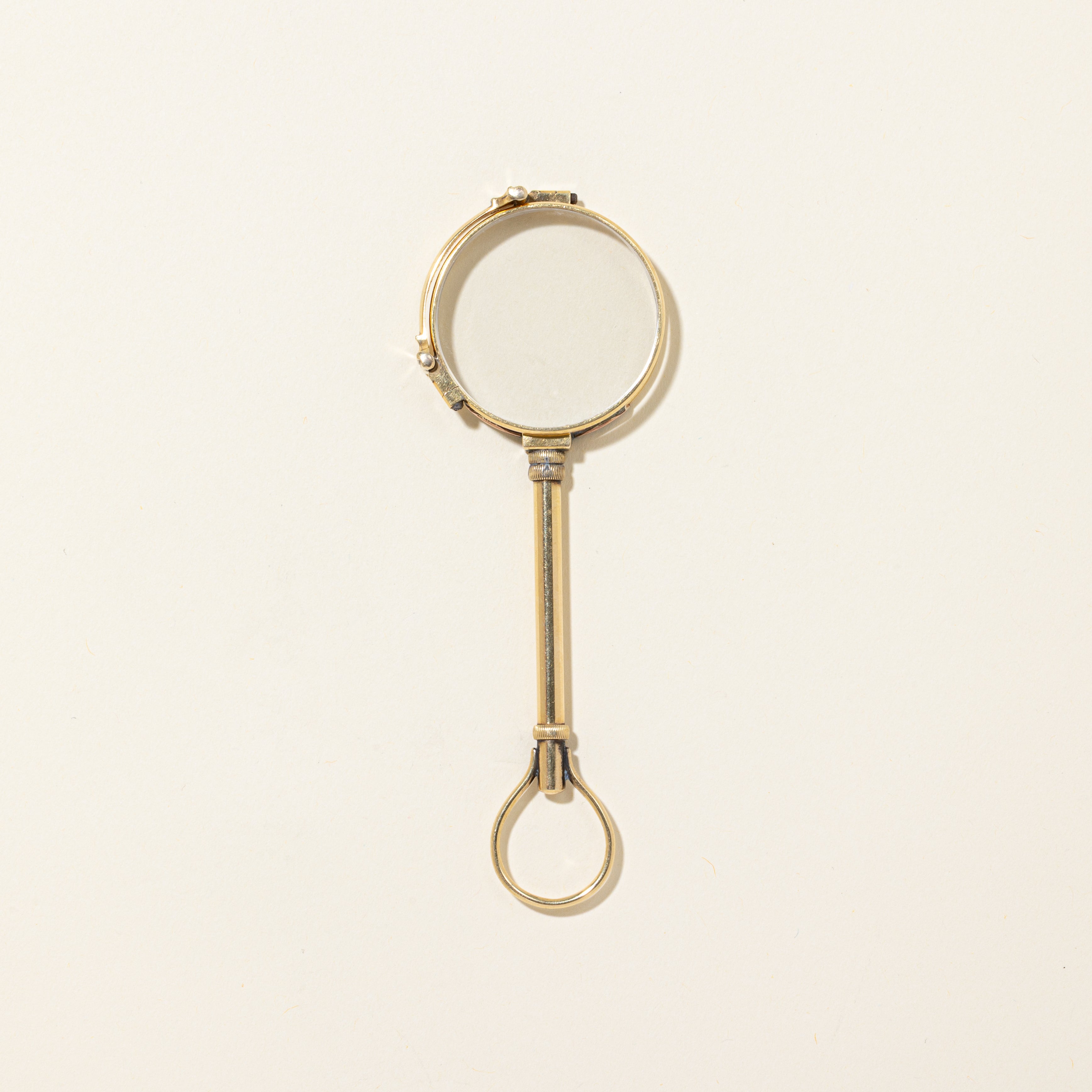 'Dixey & Son' 15k Yellow Gold Antique Lorgnette